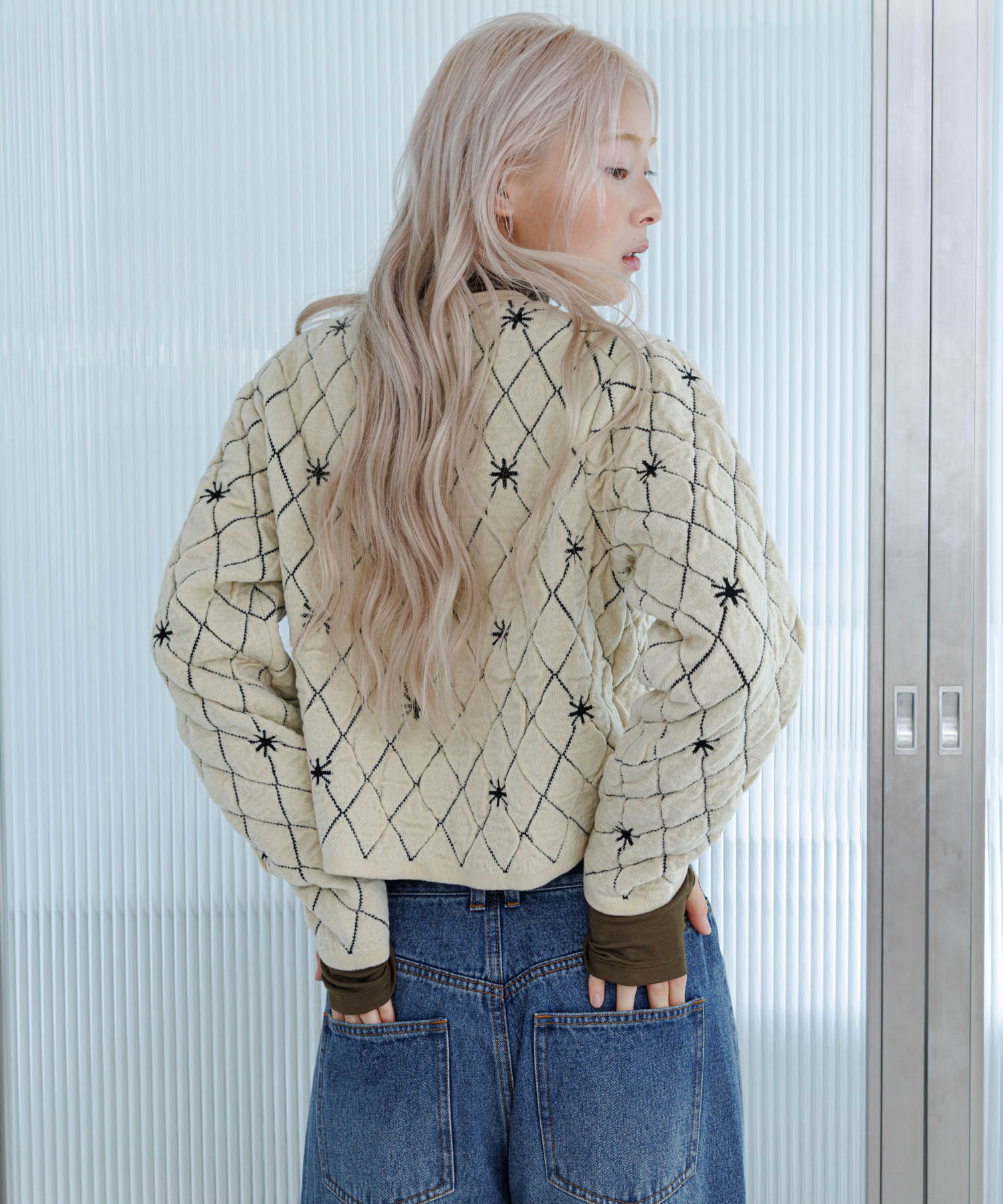 身長：160cm サイズ：one