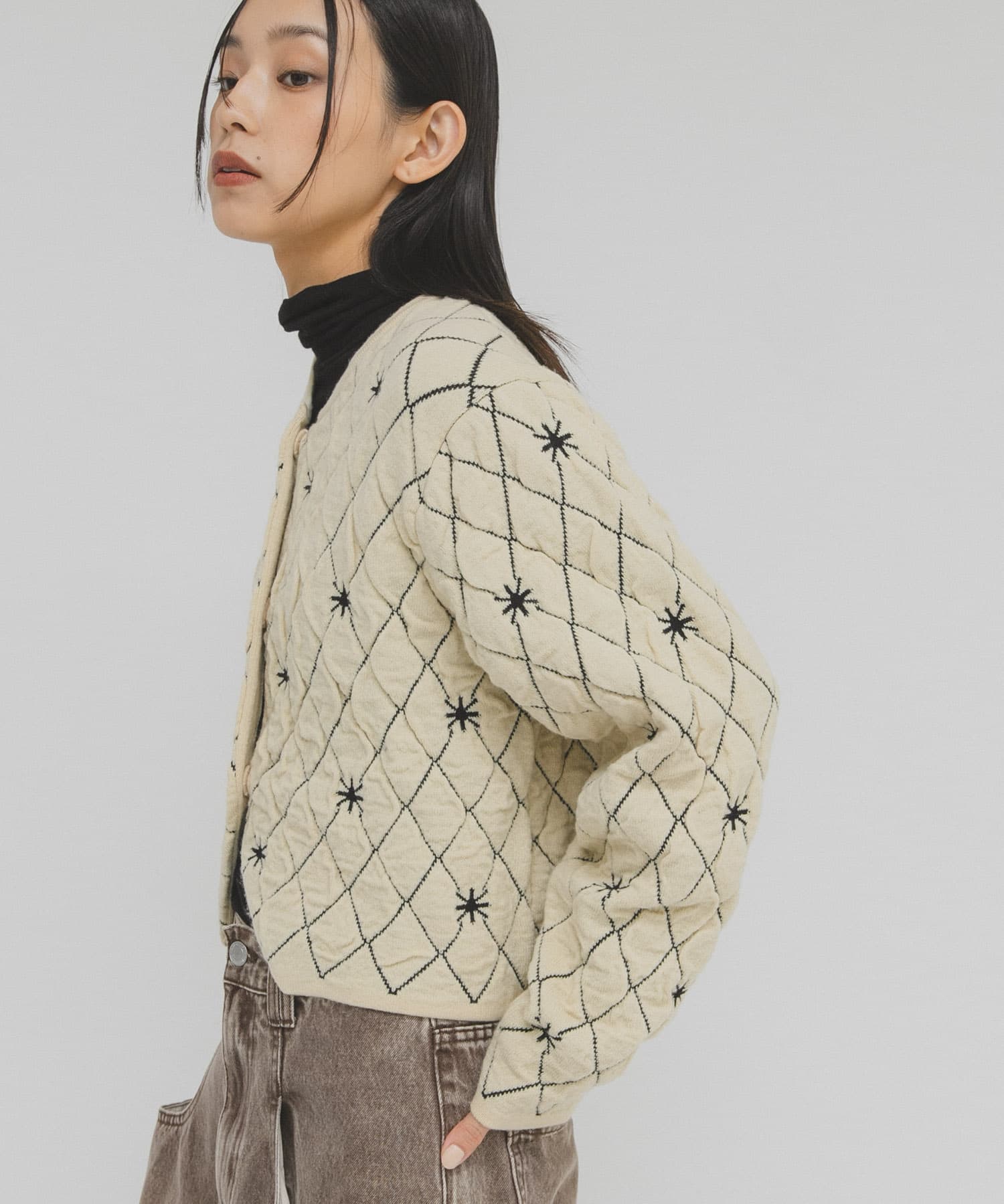 身長：160cm サイズ：one