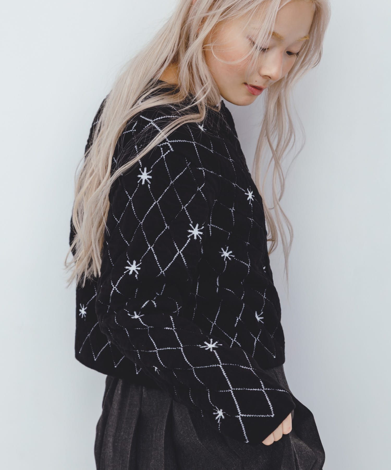 身長：160cm サイズ：one