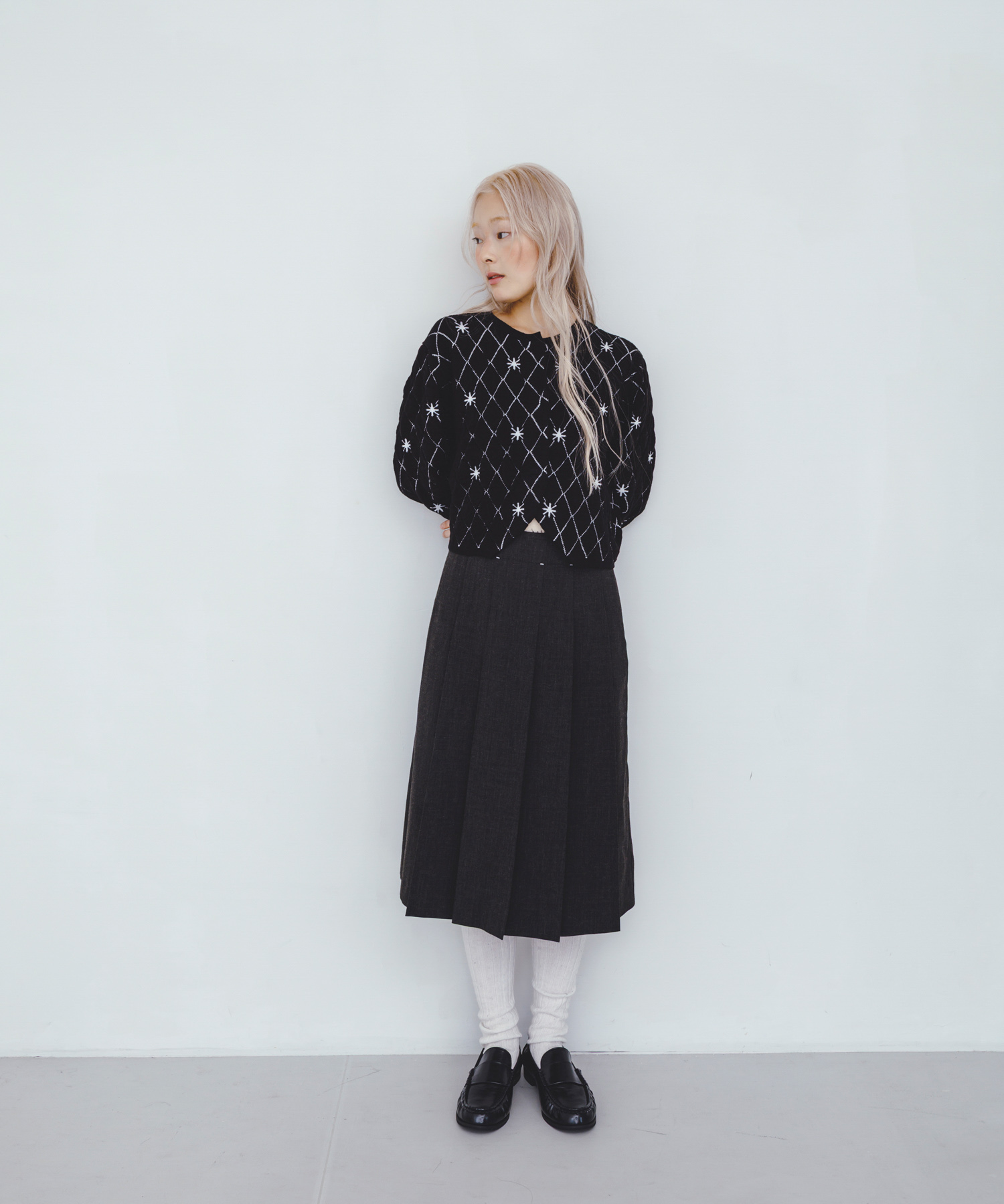 身長：160cm サイズ：one