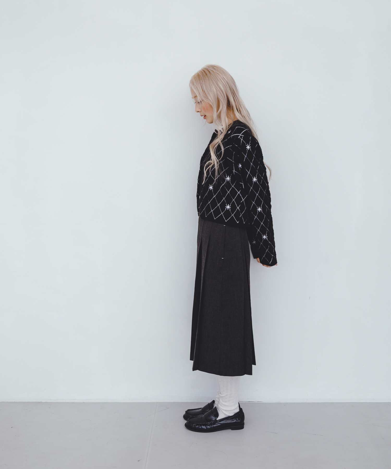 身長：160cm サイズ：one