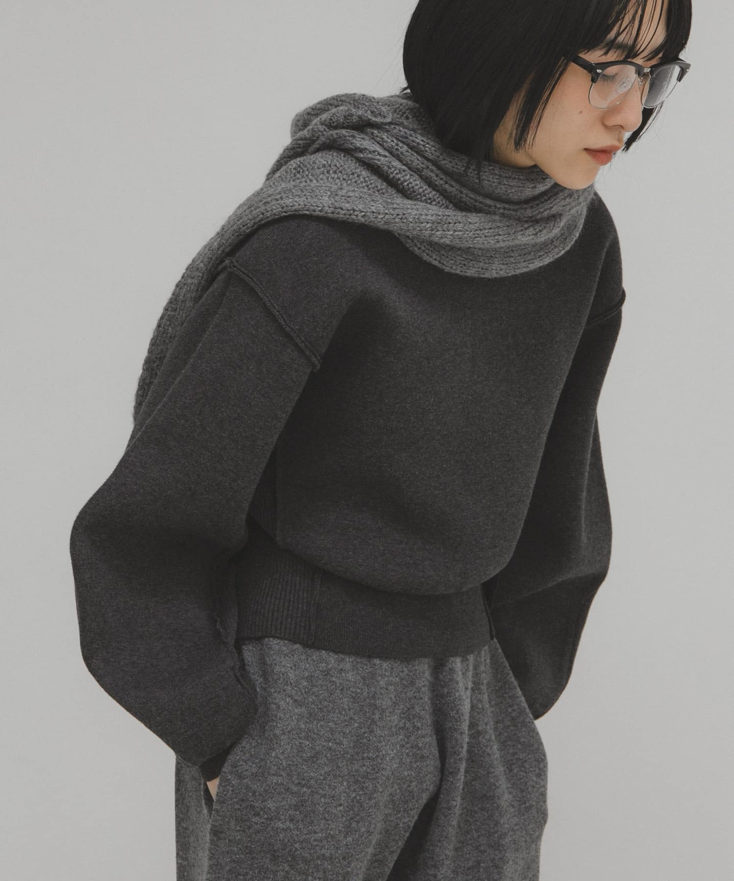 身長：160cm サイズ：one