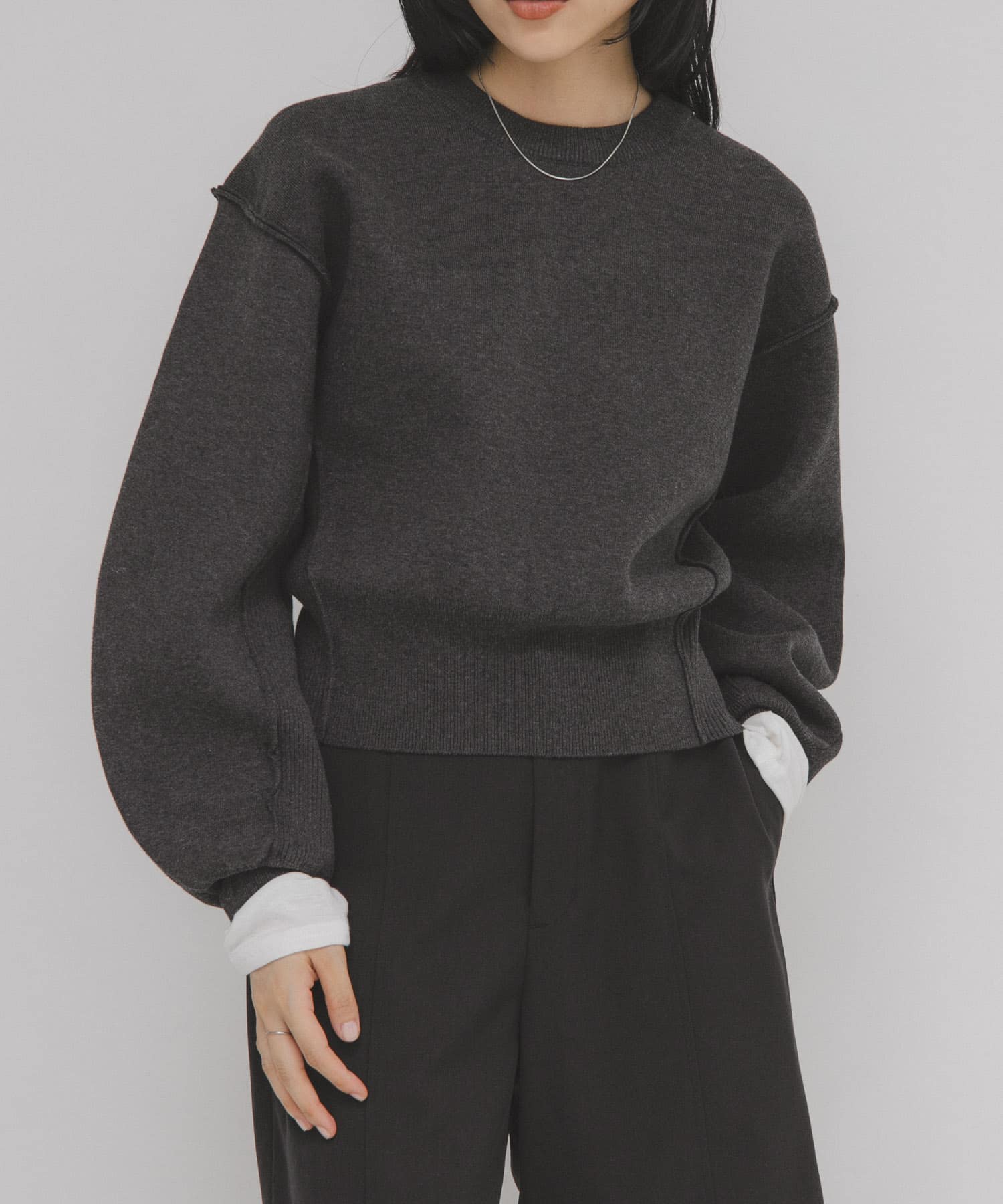 身長：160cm サイズ：one