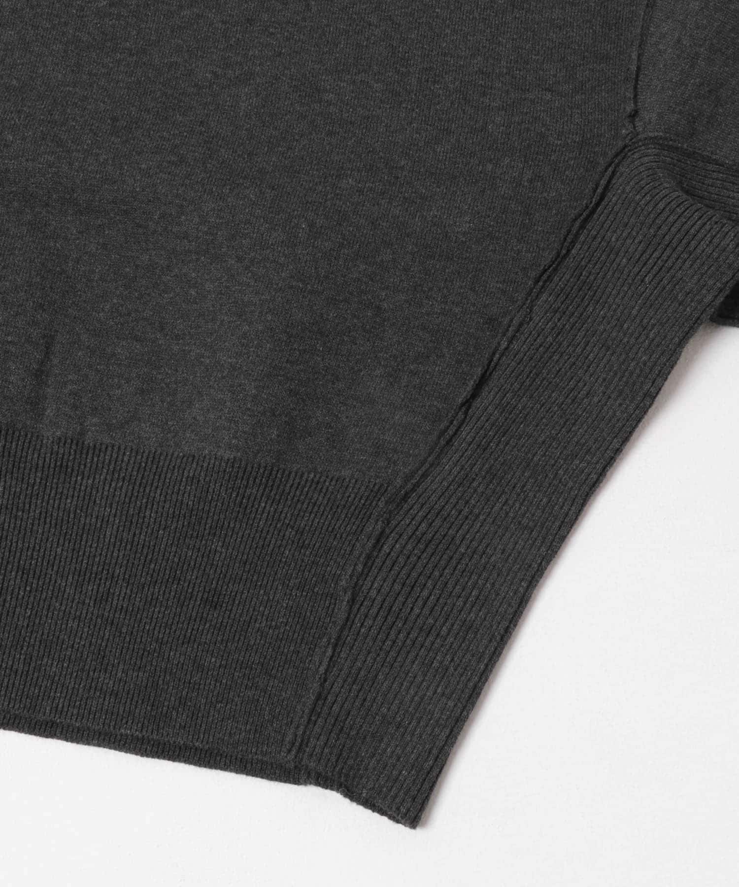 スウェットライクニット CHARCOAL One