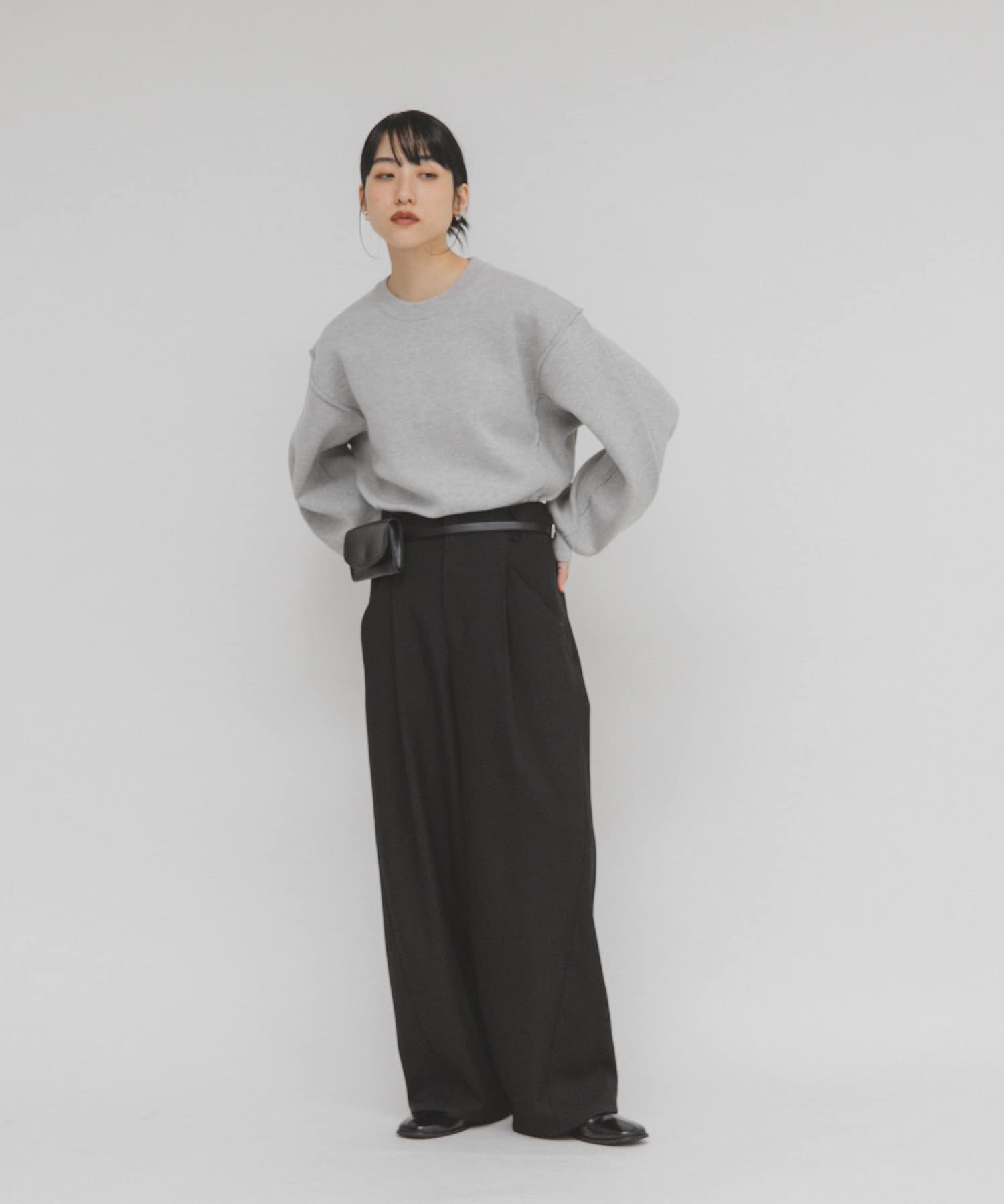 身長：160cm サイズ：one