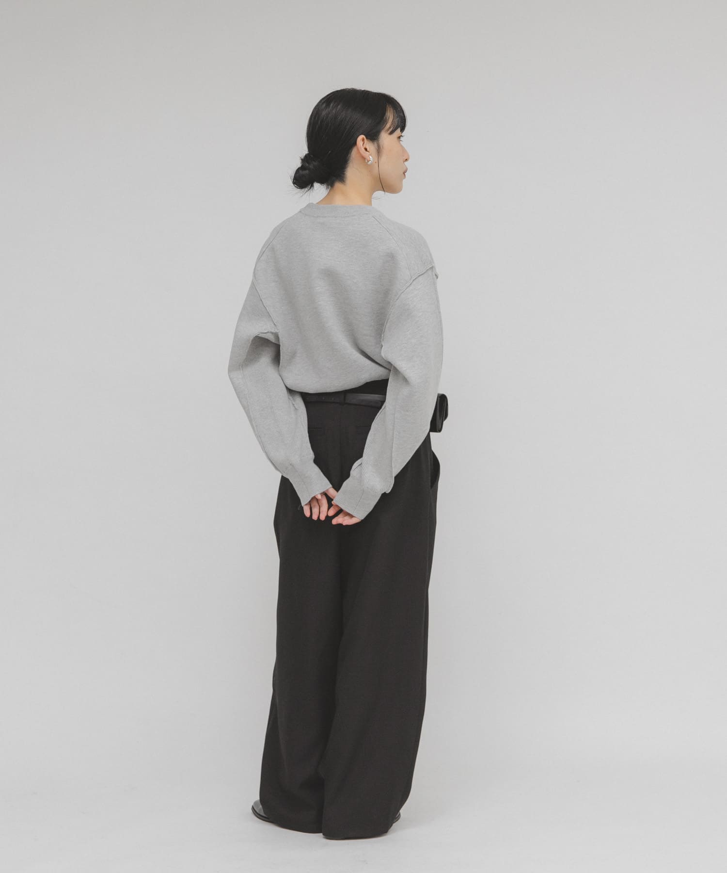 身長：160cm サイズ：one