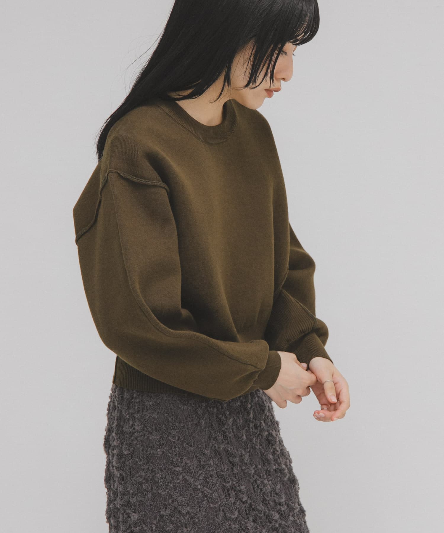 身長：160cm サイズ：one