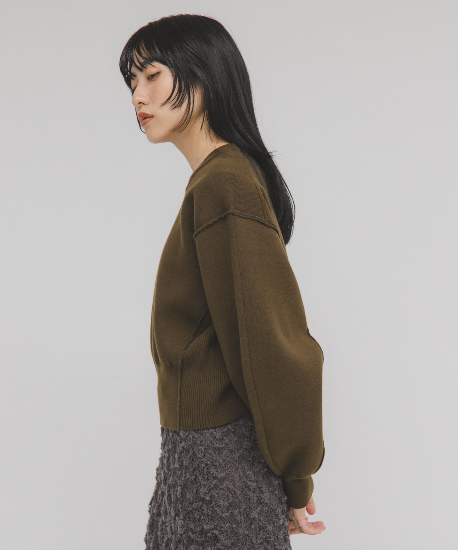 身長：160cm サイズ：one