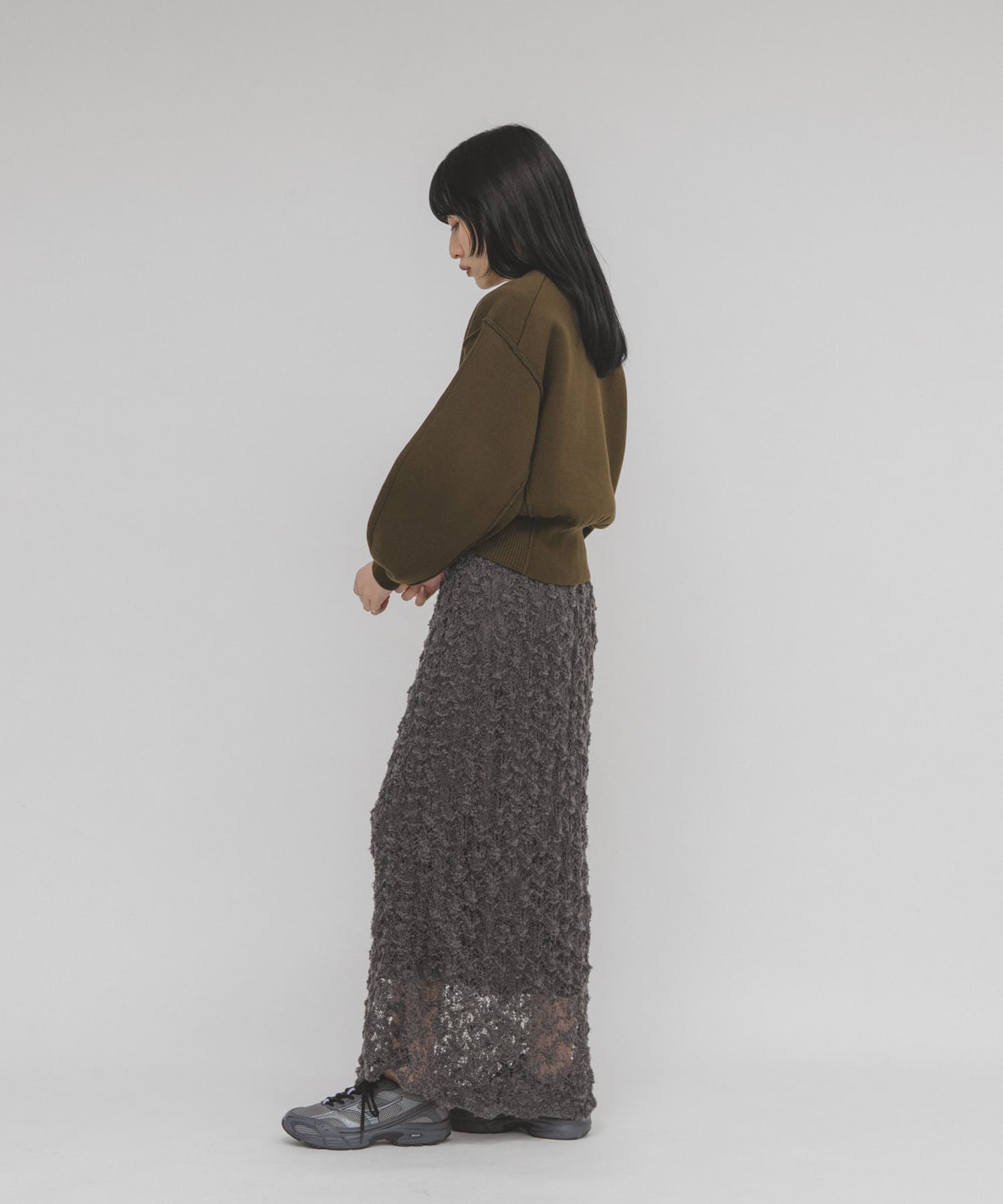 身長：160cm サイズ：one