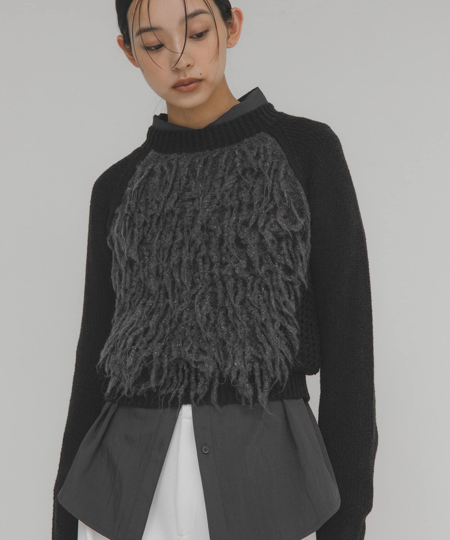 身長 : 163cm サイズ : one