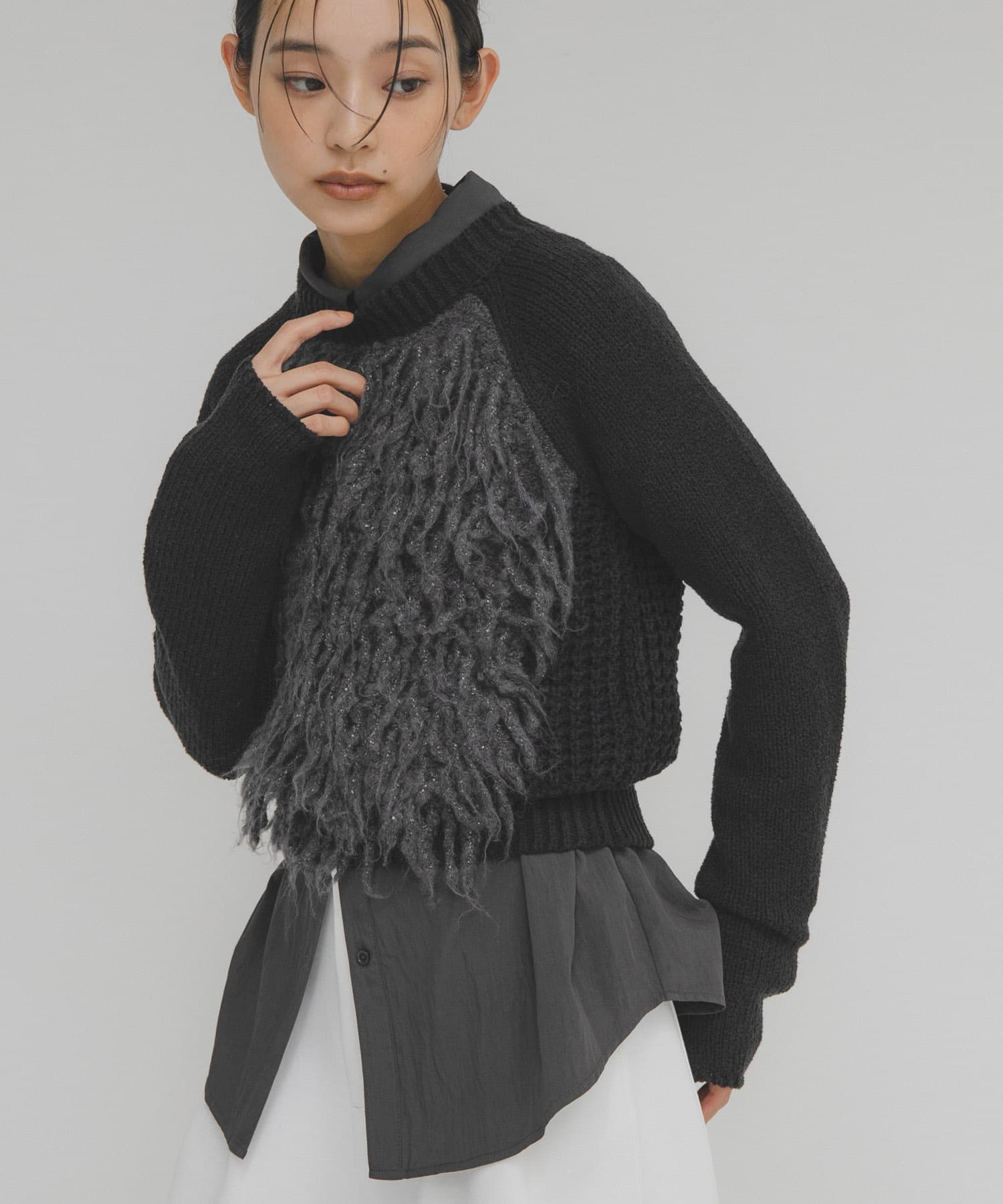 身長 : 163cm サイズ : one