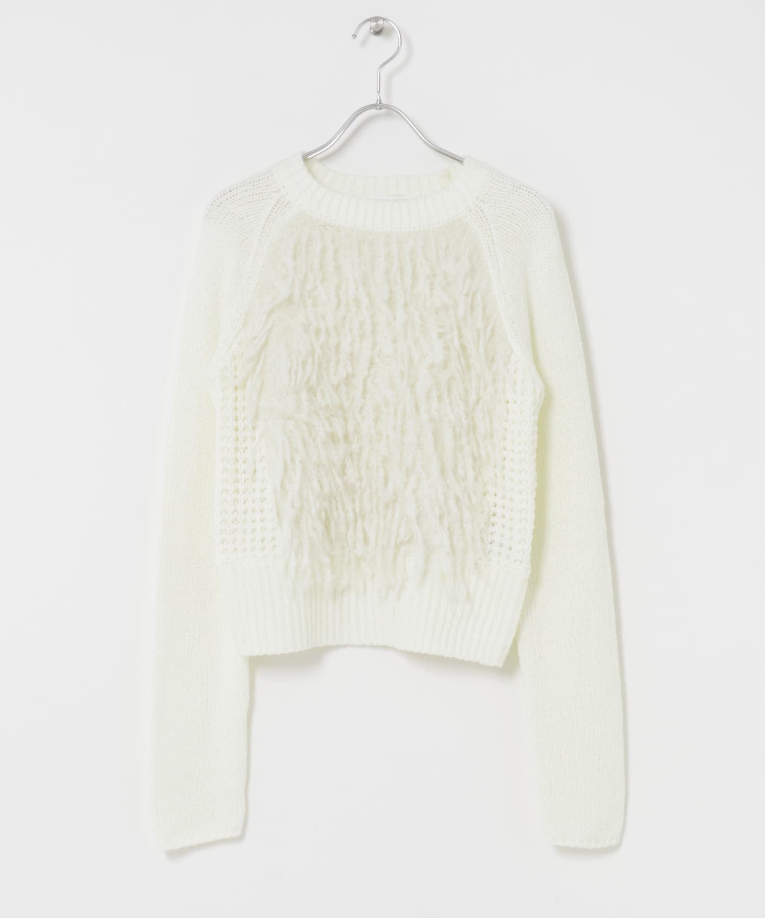 コンパクトフリンジニット OFF One