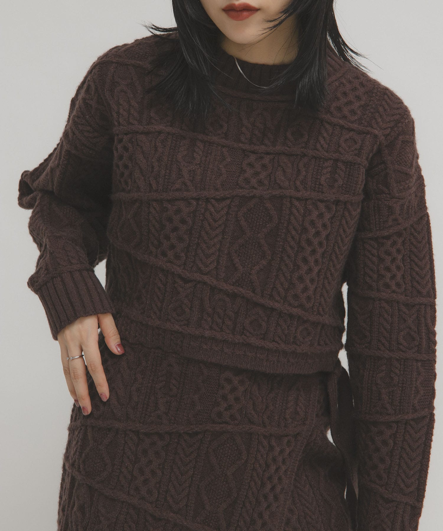 身長：160cm サイズ：one
