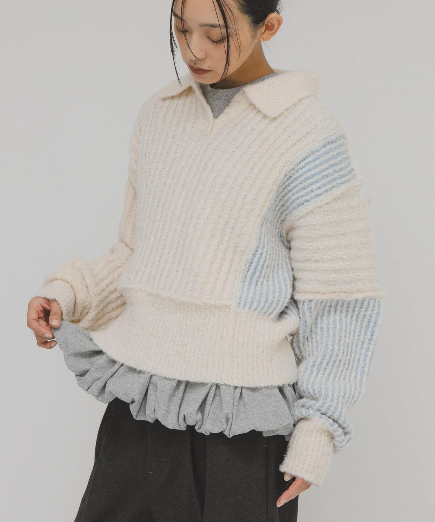 身長：163cm サイズ：one