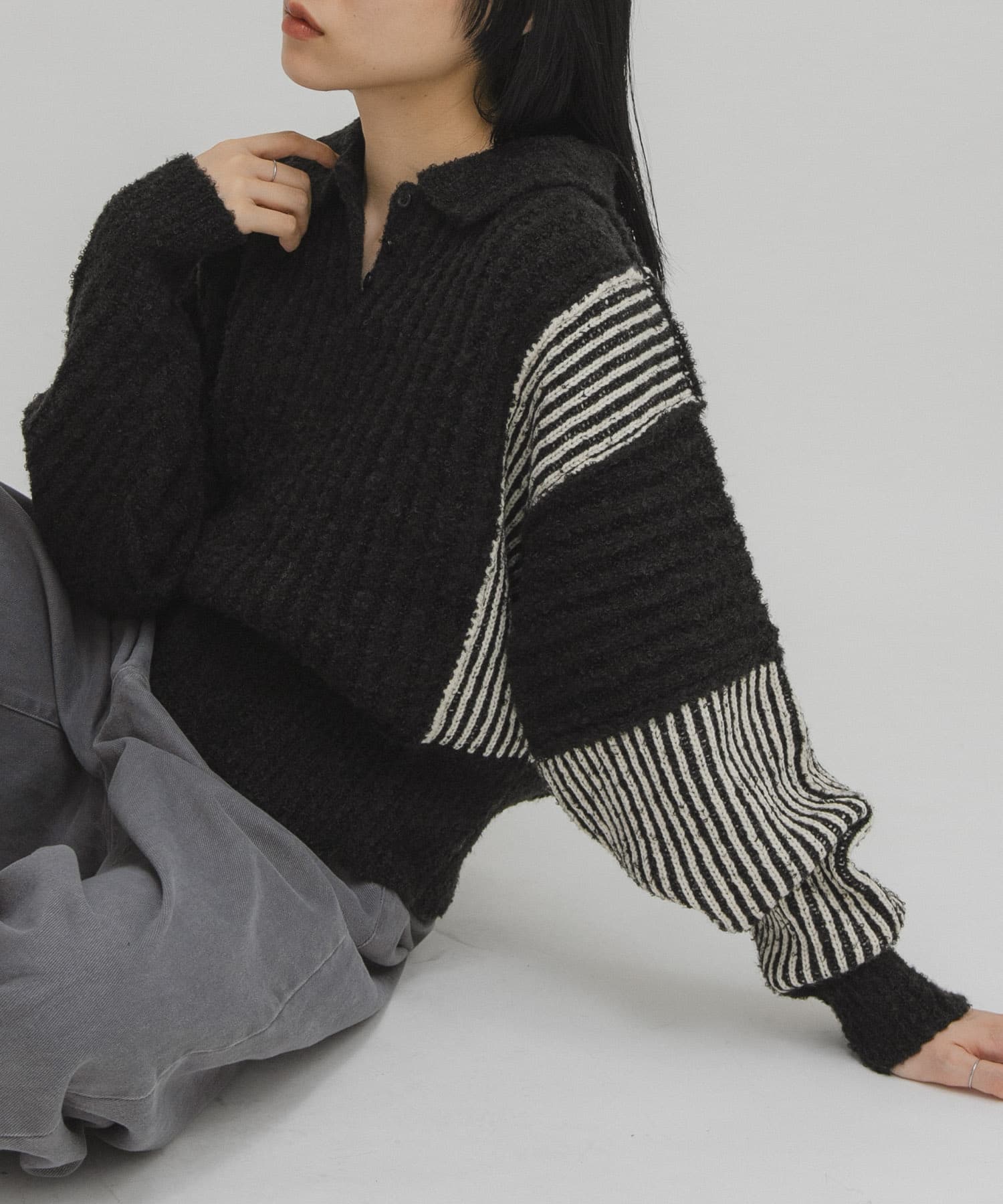 身長：160cm サイズ：one