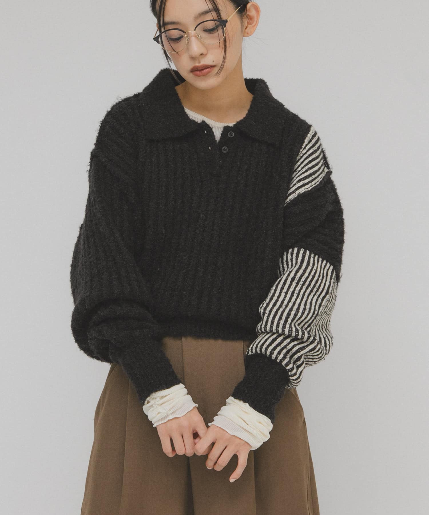 身長：163cm サイズ：one