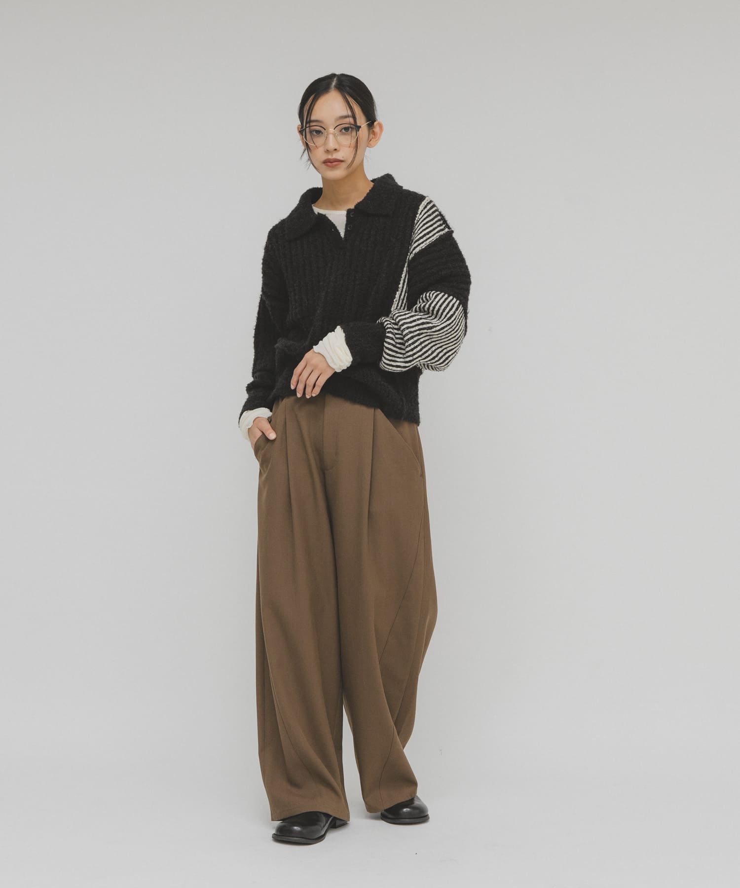 身長：163cm サイズ：one