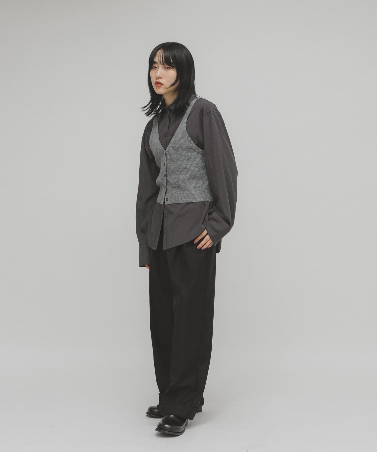 身長：160cm サイズ：one