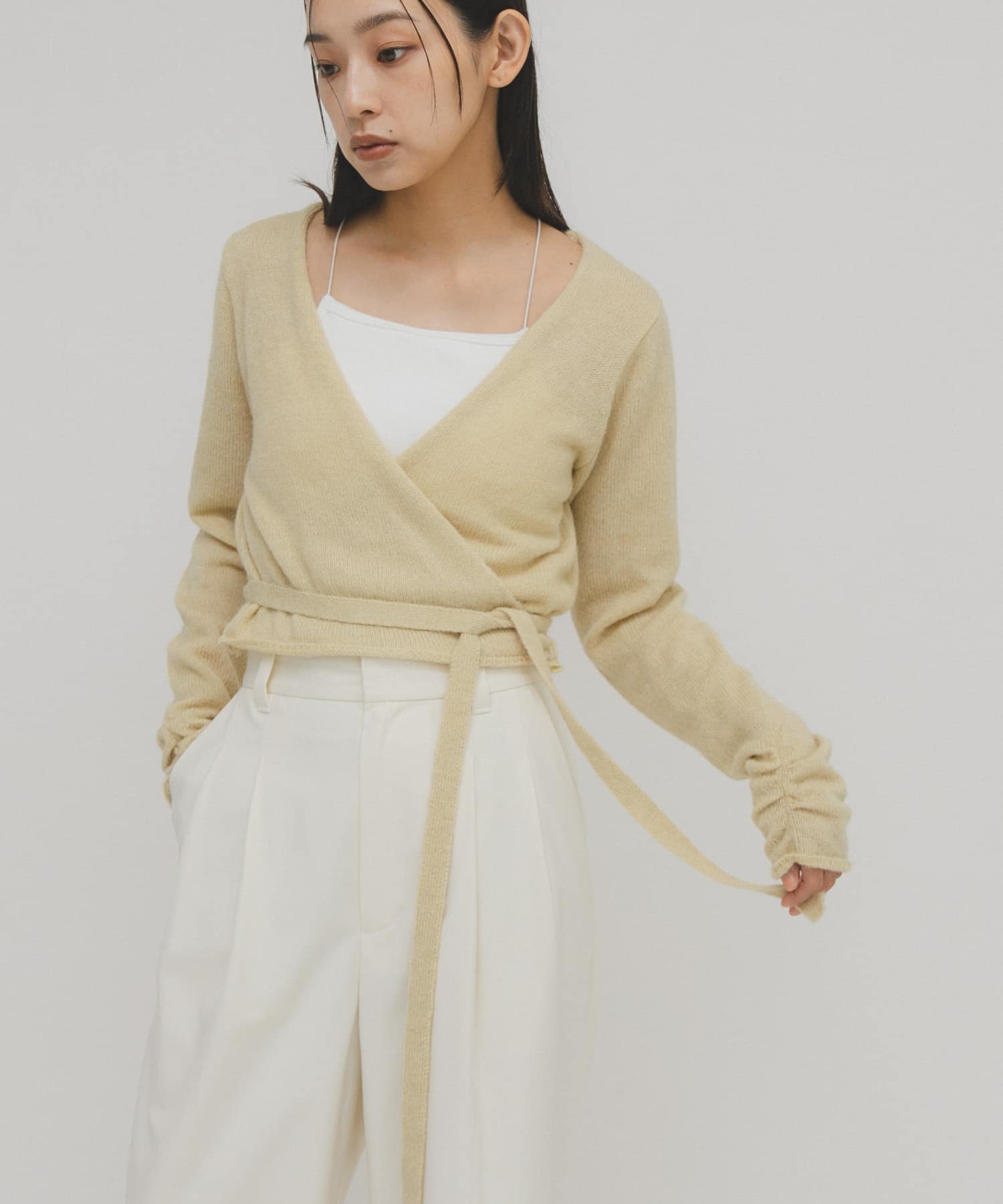 身長：160cm サイズ：one
