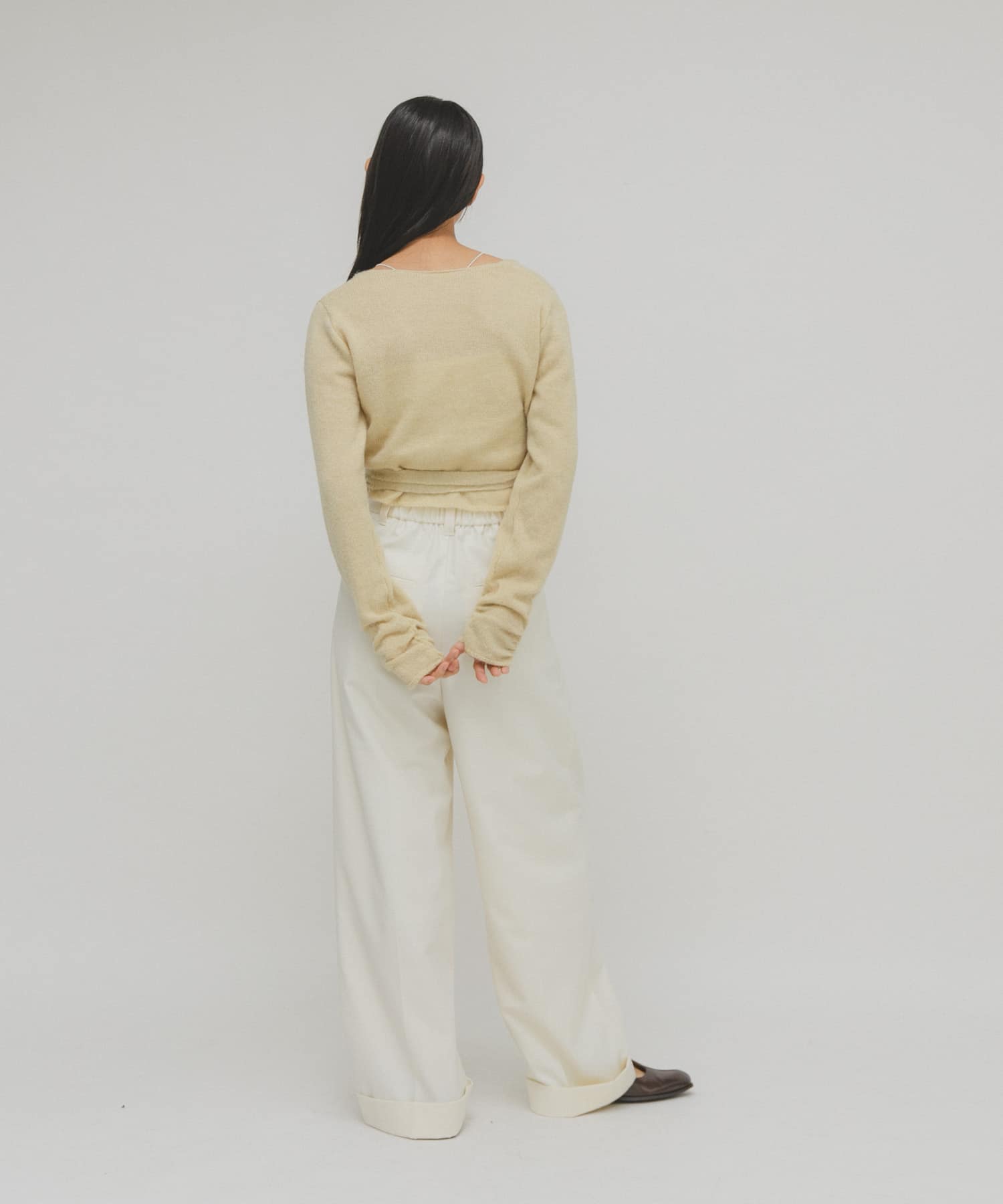 身長：160cm サイズ：one