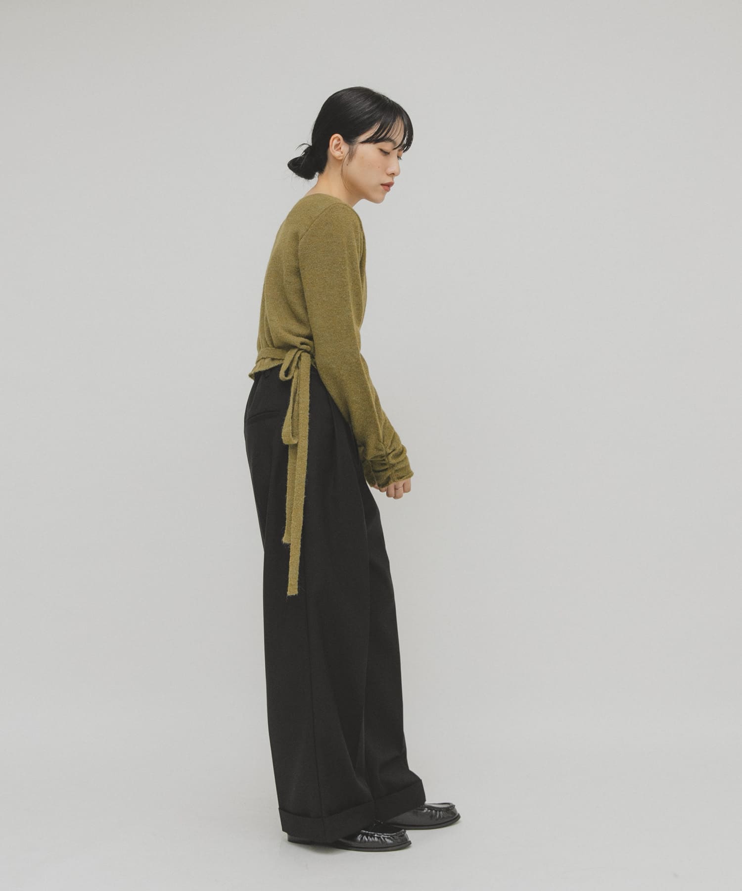 身長：160cm サイズ：one