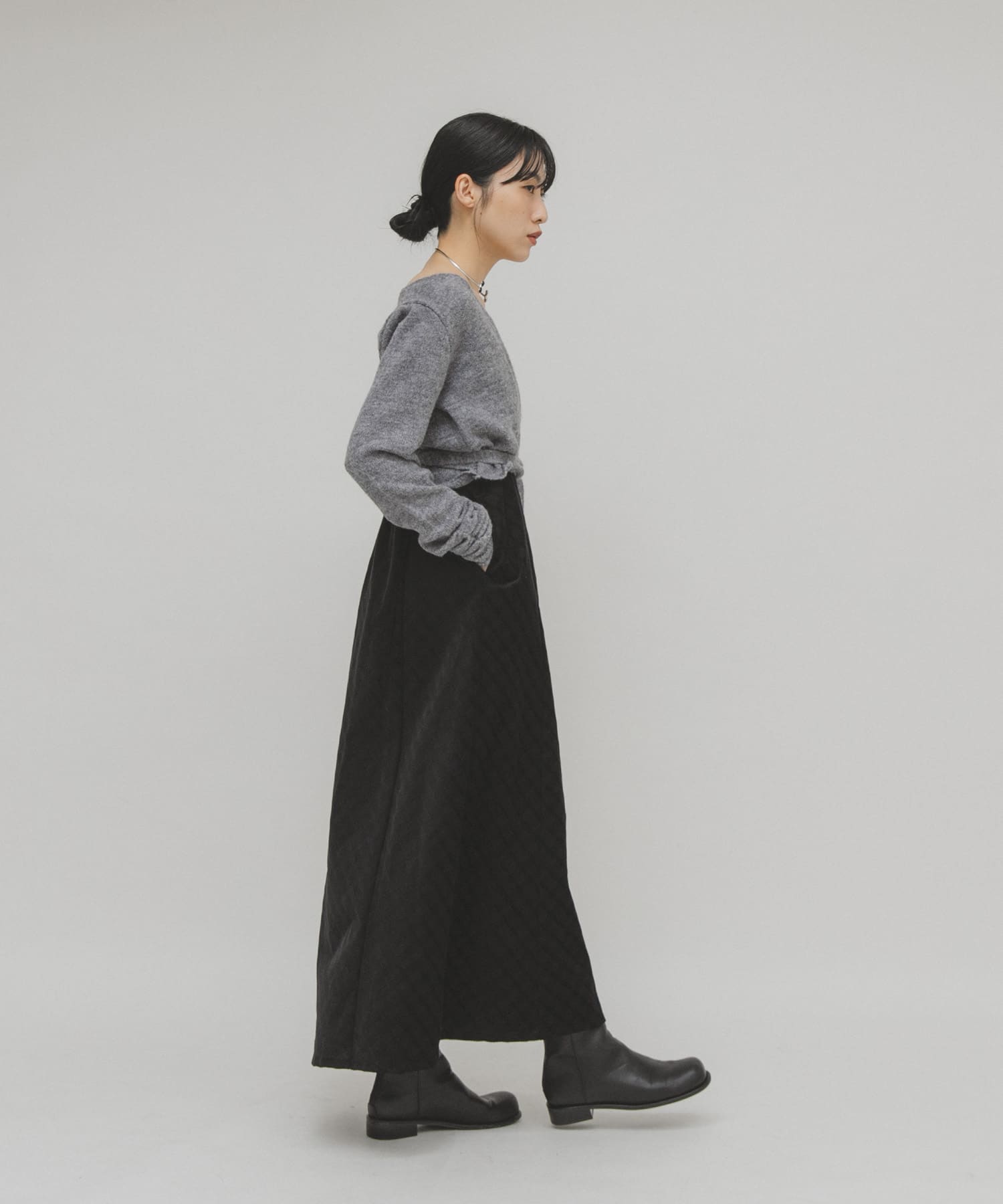 身長：160cm サイズ：one
