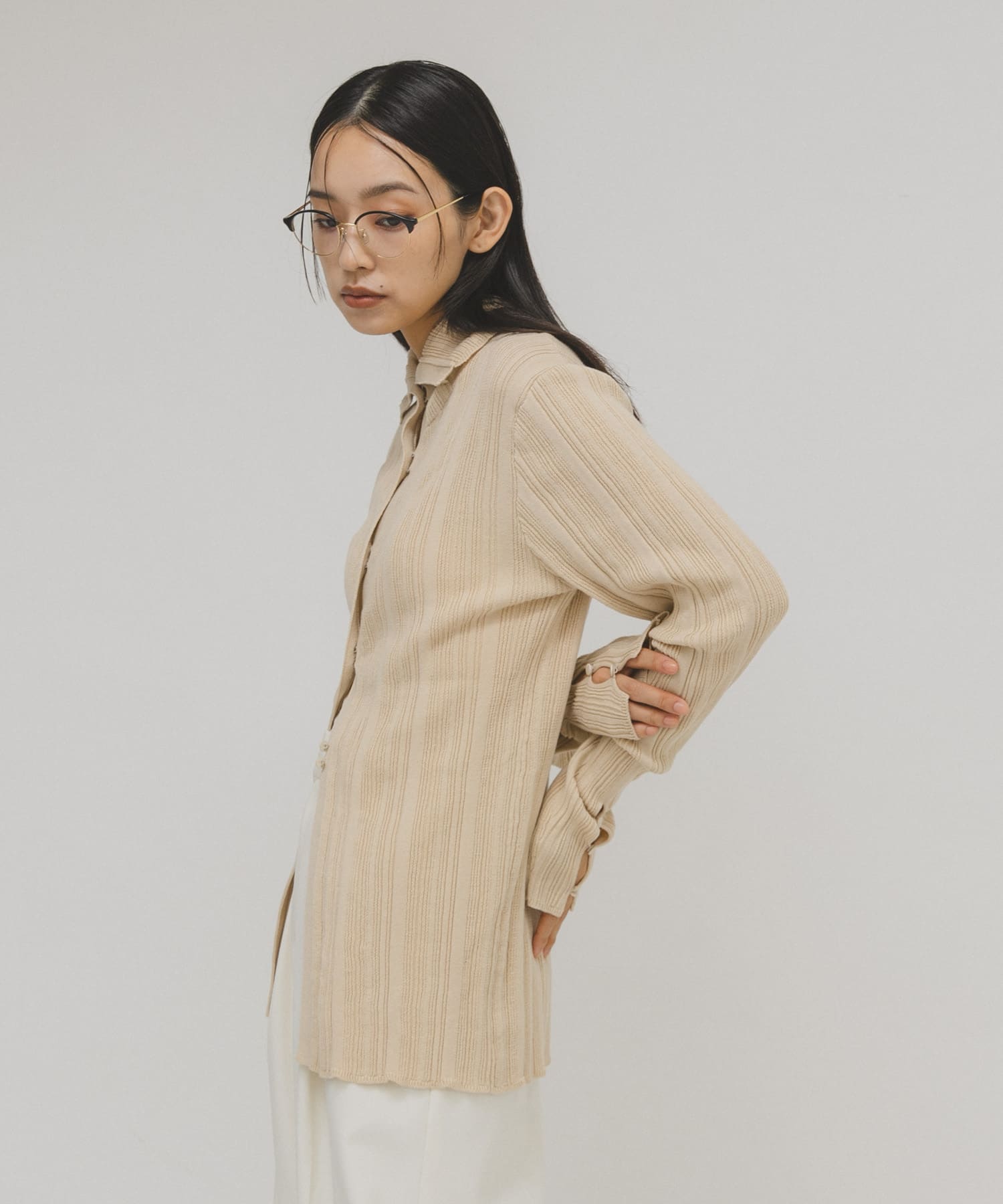 身長：160cm サイズ：one