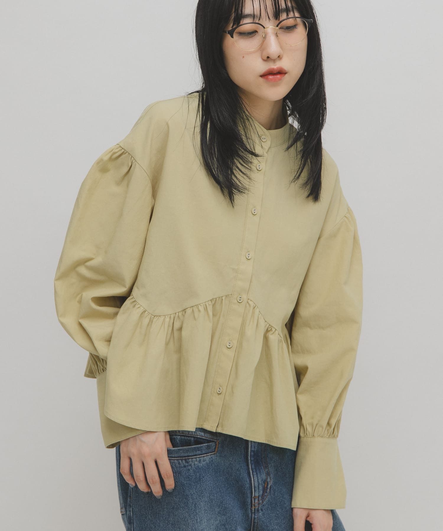 身長：160cm サイズ：one