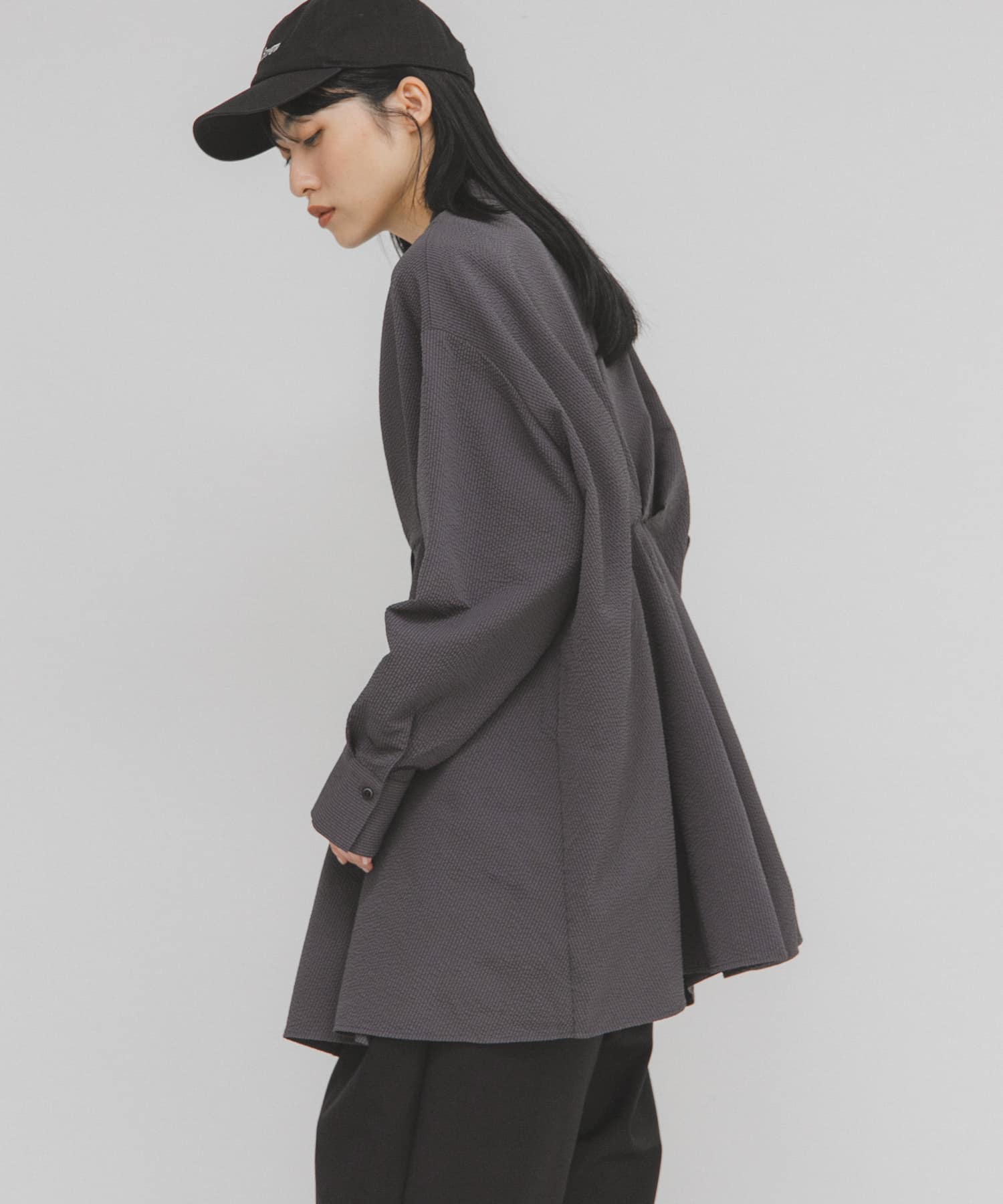 身長：160cm サイズ：one