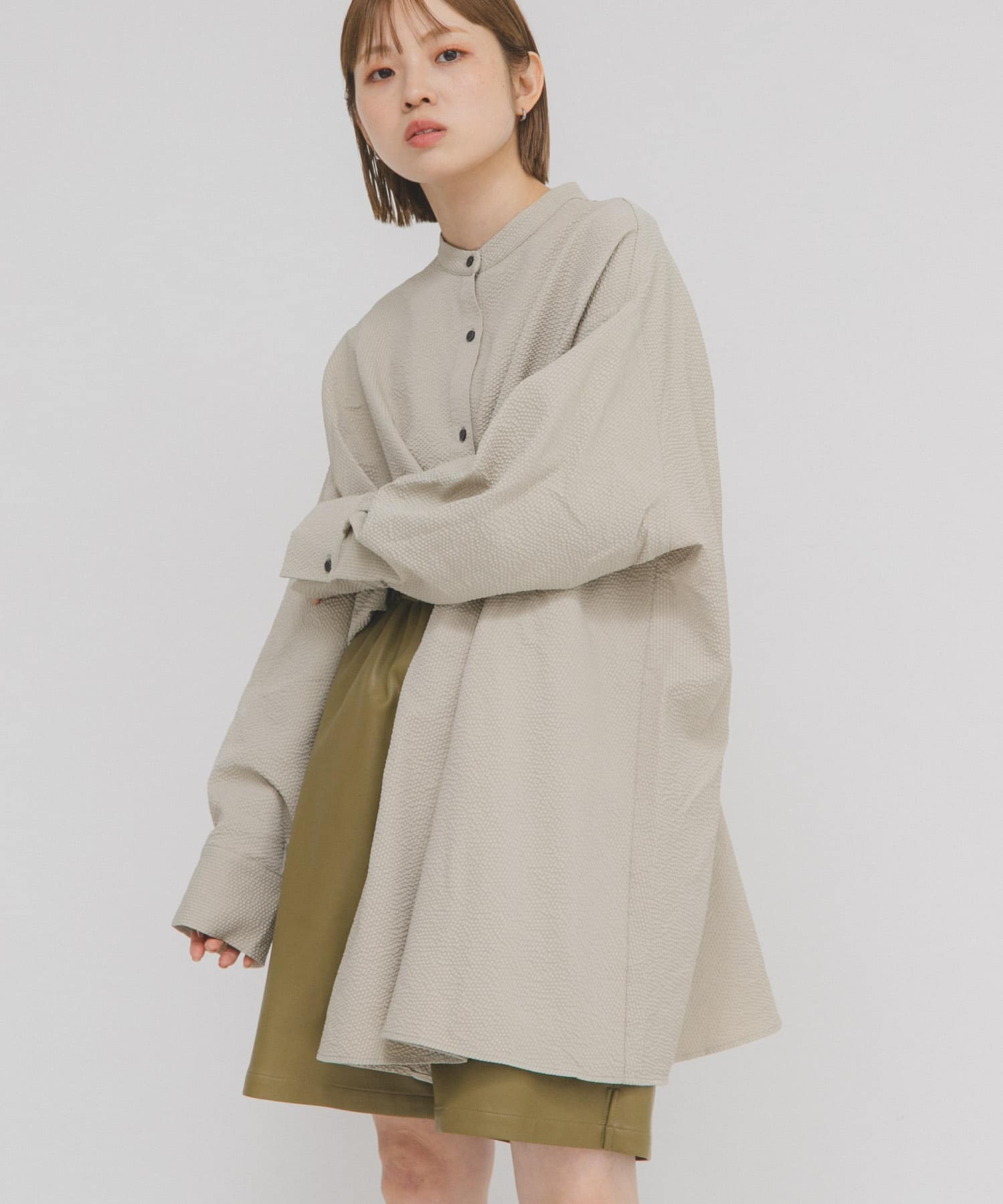 身長：153cm サイズ：one