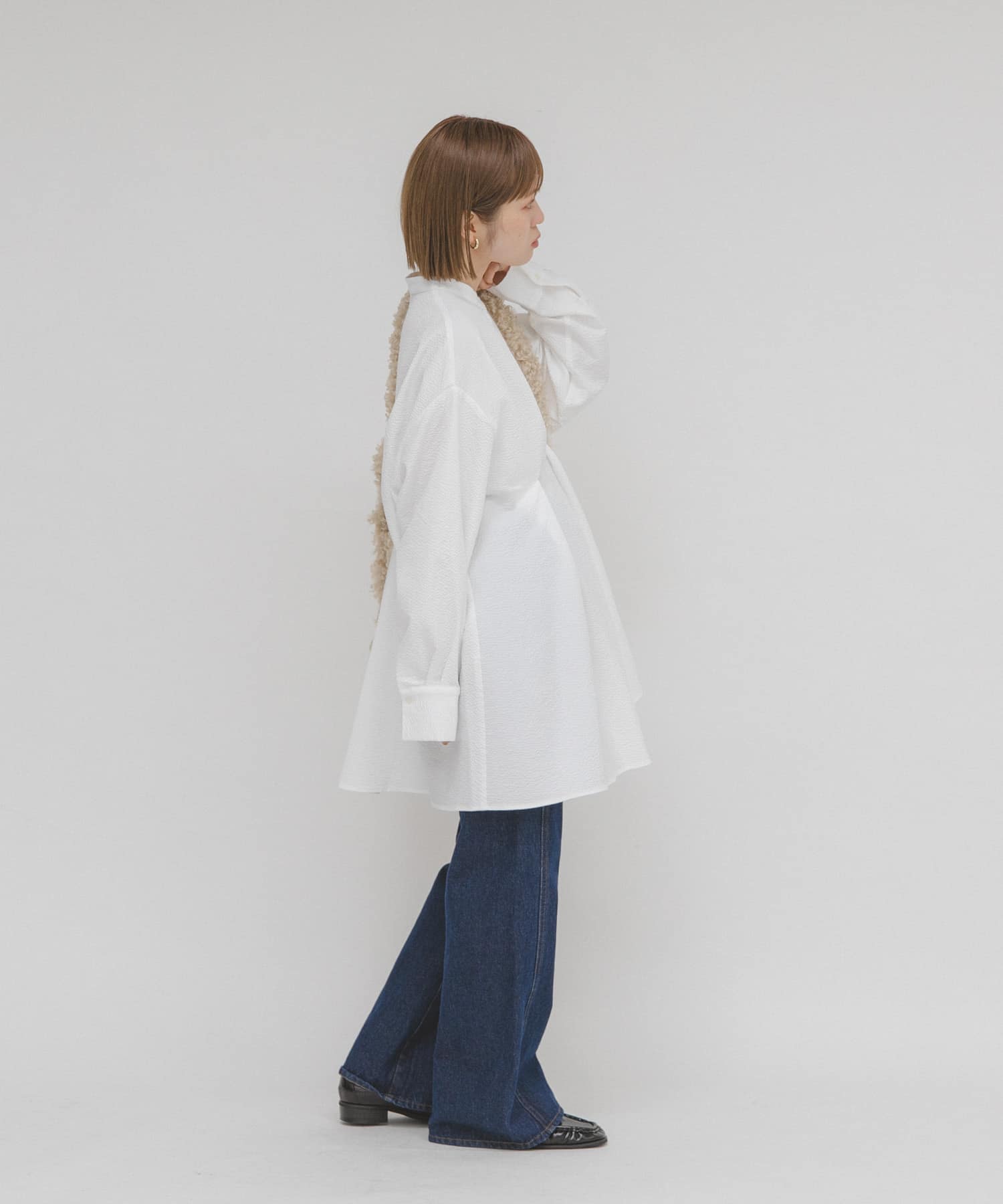 身長：153cm サイズ：one