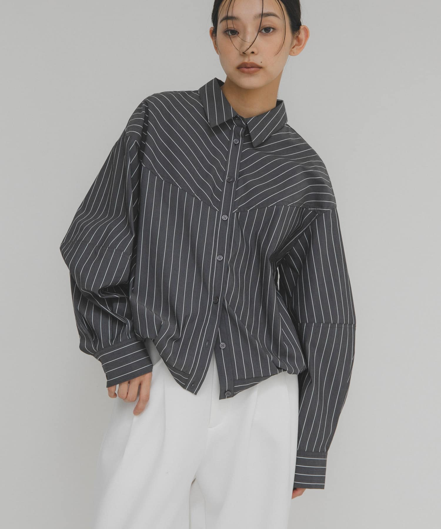 身長 : 163cm サイズ : one