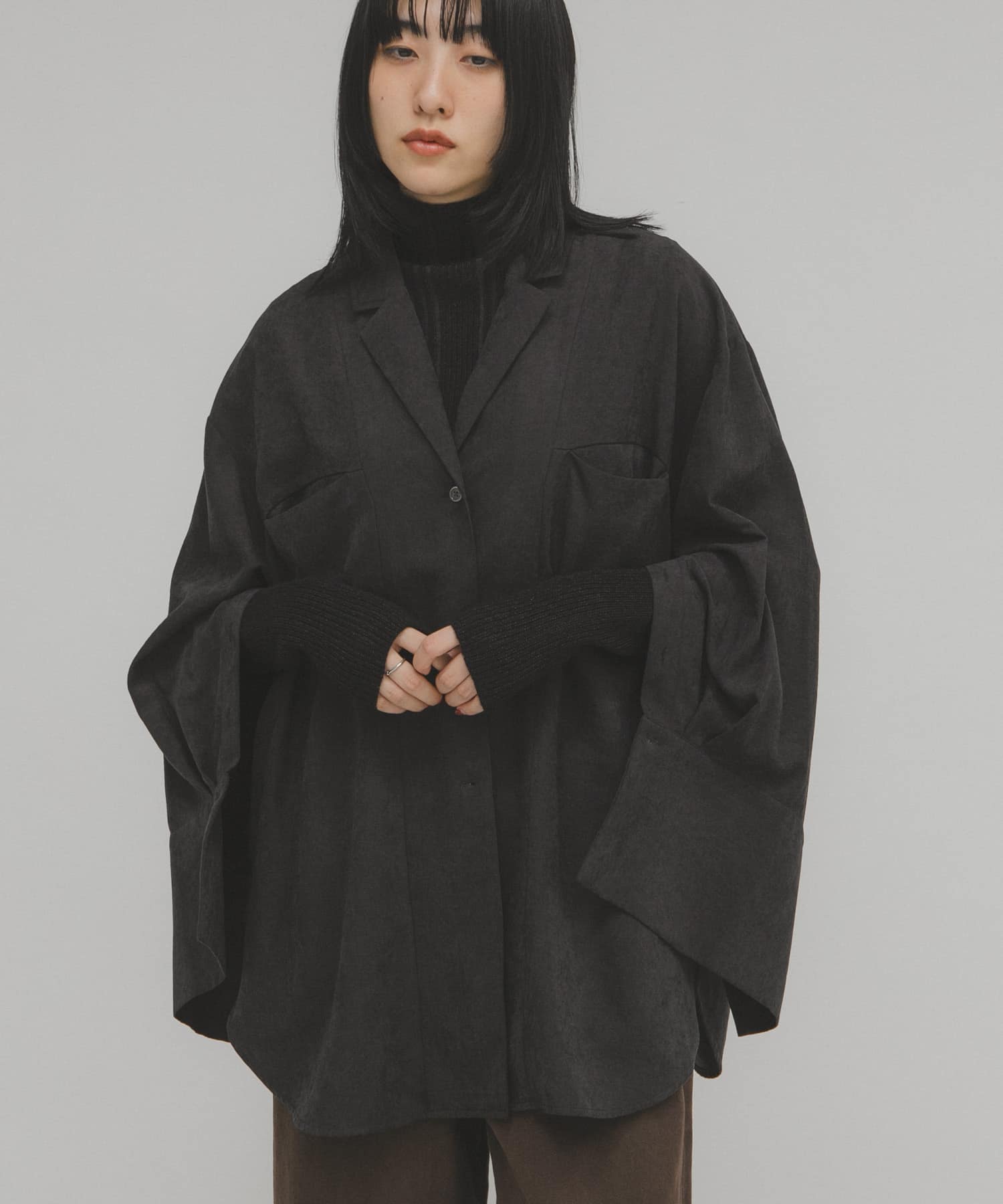 ピーチスキンBIGシャツ