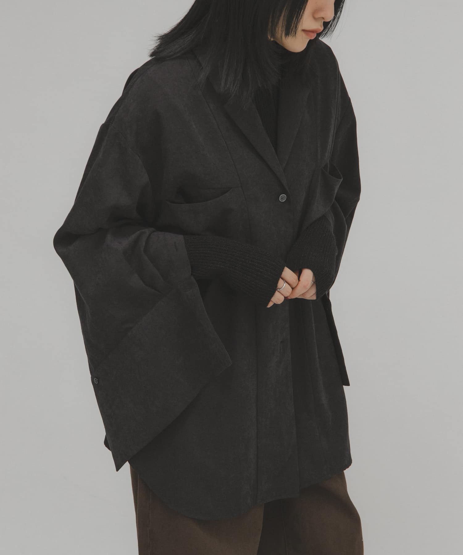 身長：160cm サイズ：one