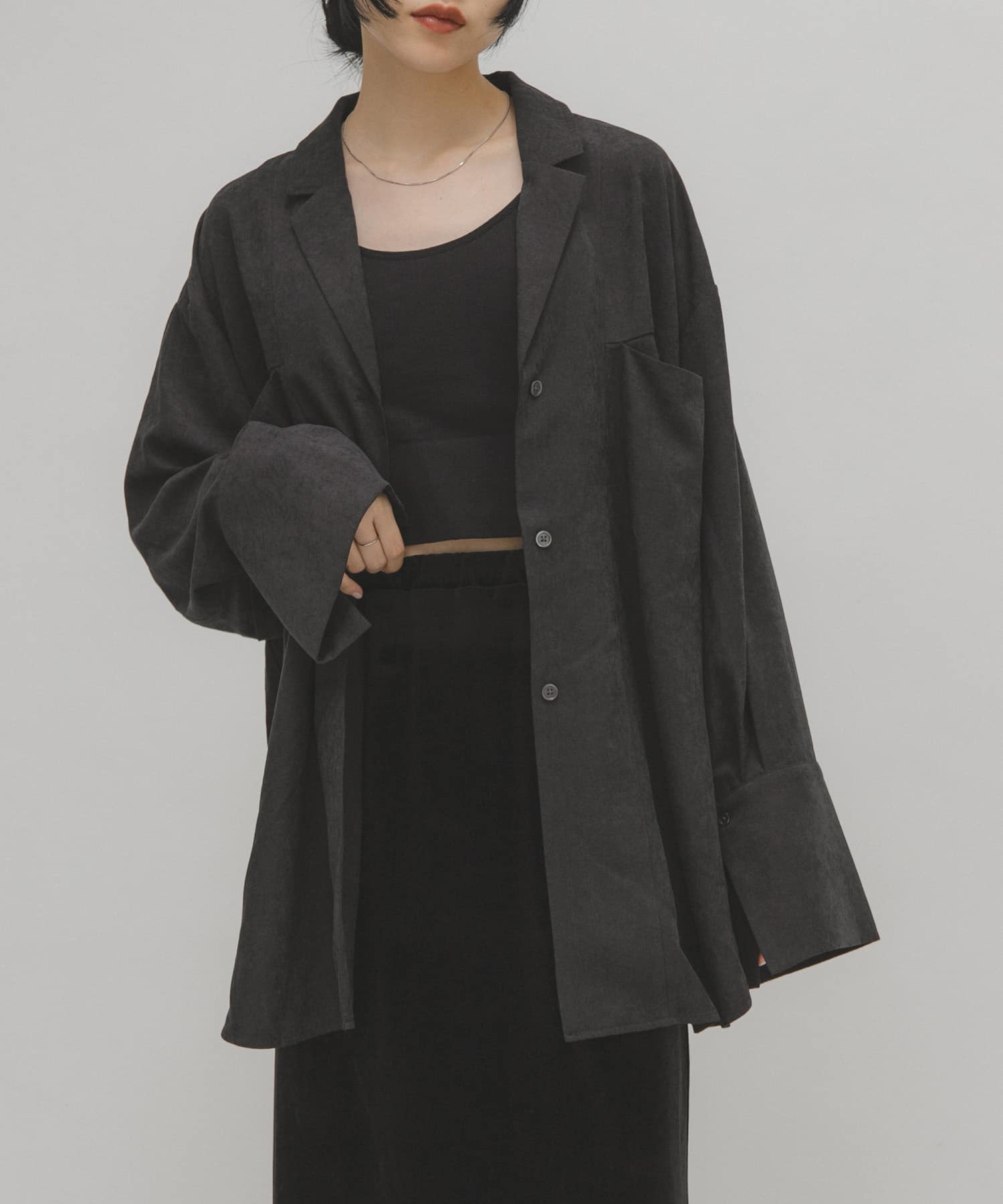 身長：160cm サイズ：one