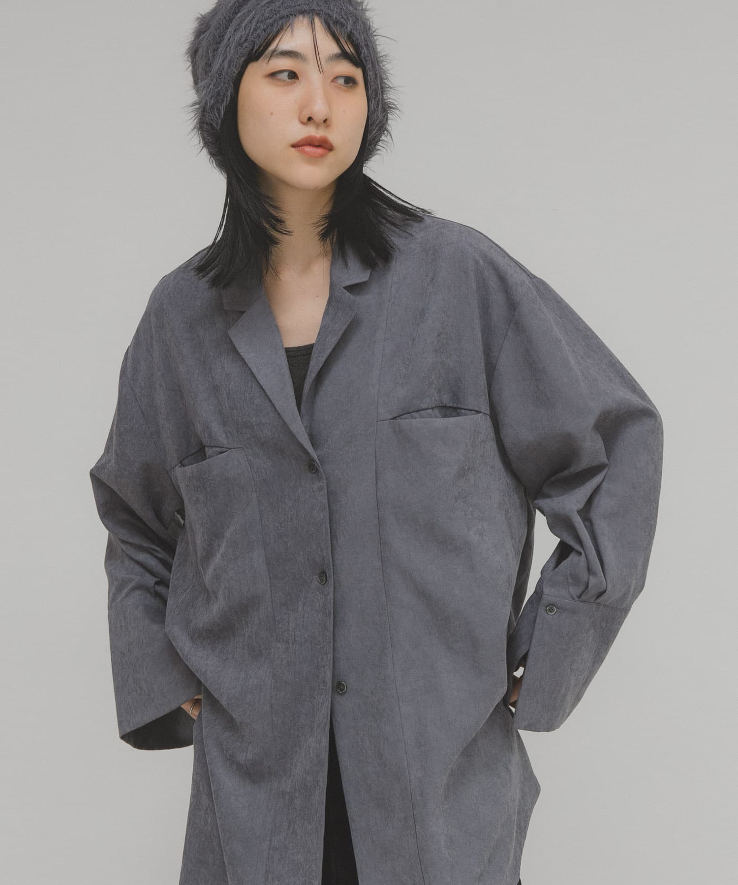 身長：160cm サイズ：one