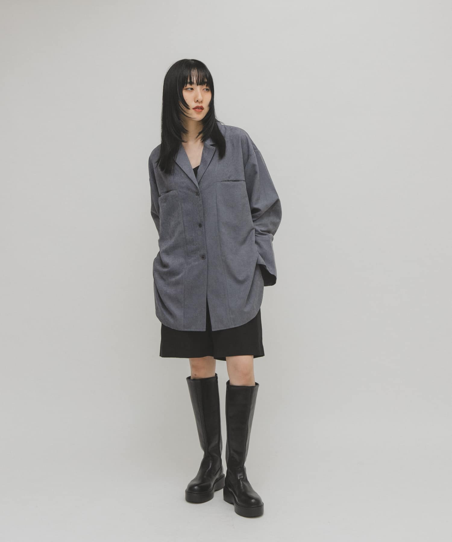 身長：160cm サイズ：one