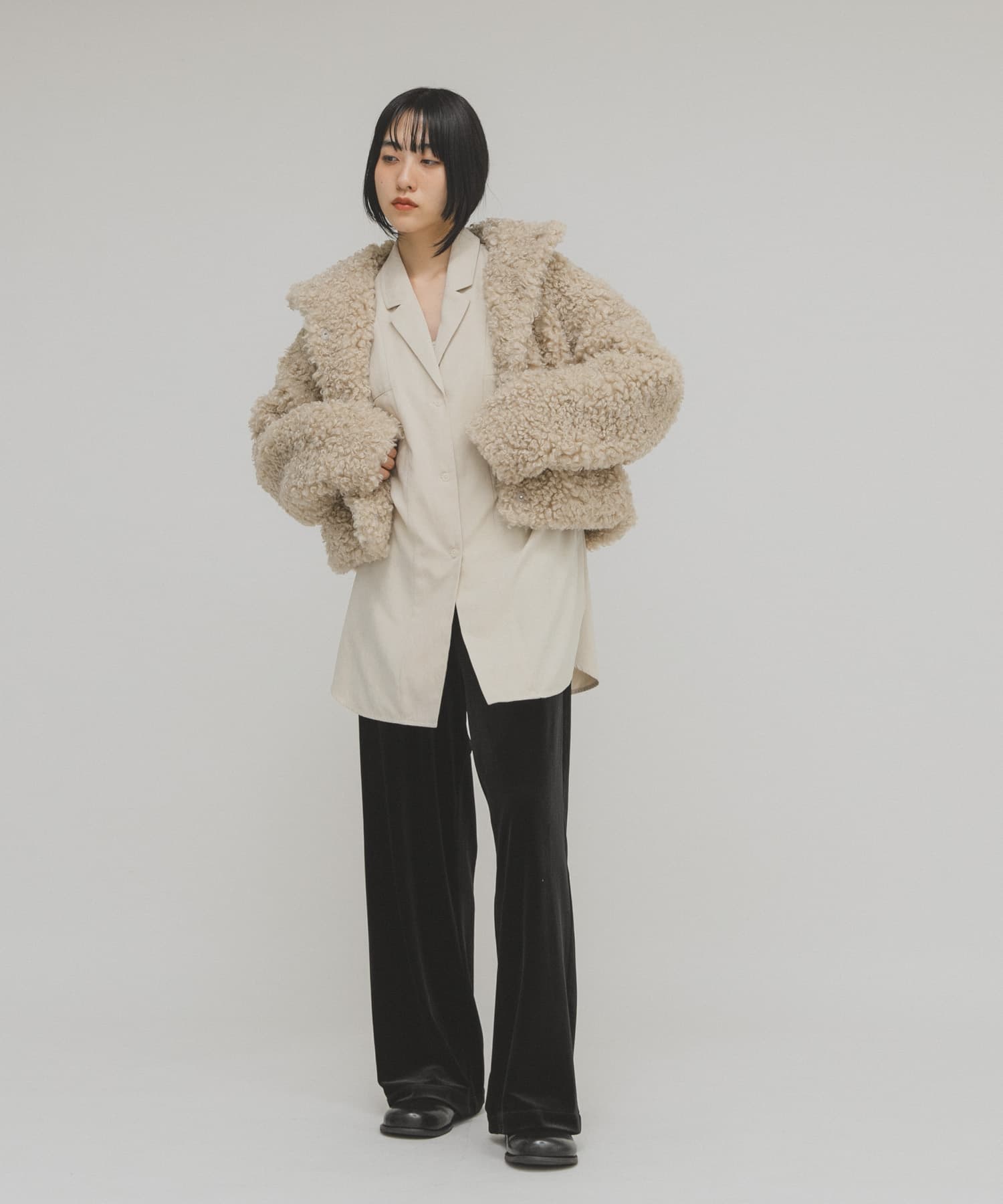 身長：160cm サイズ：one