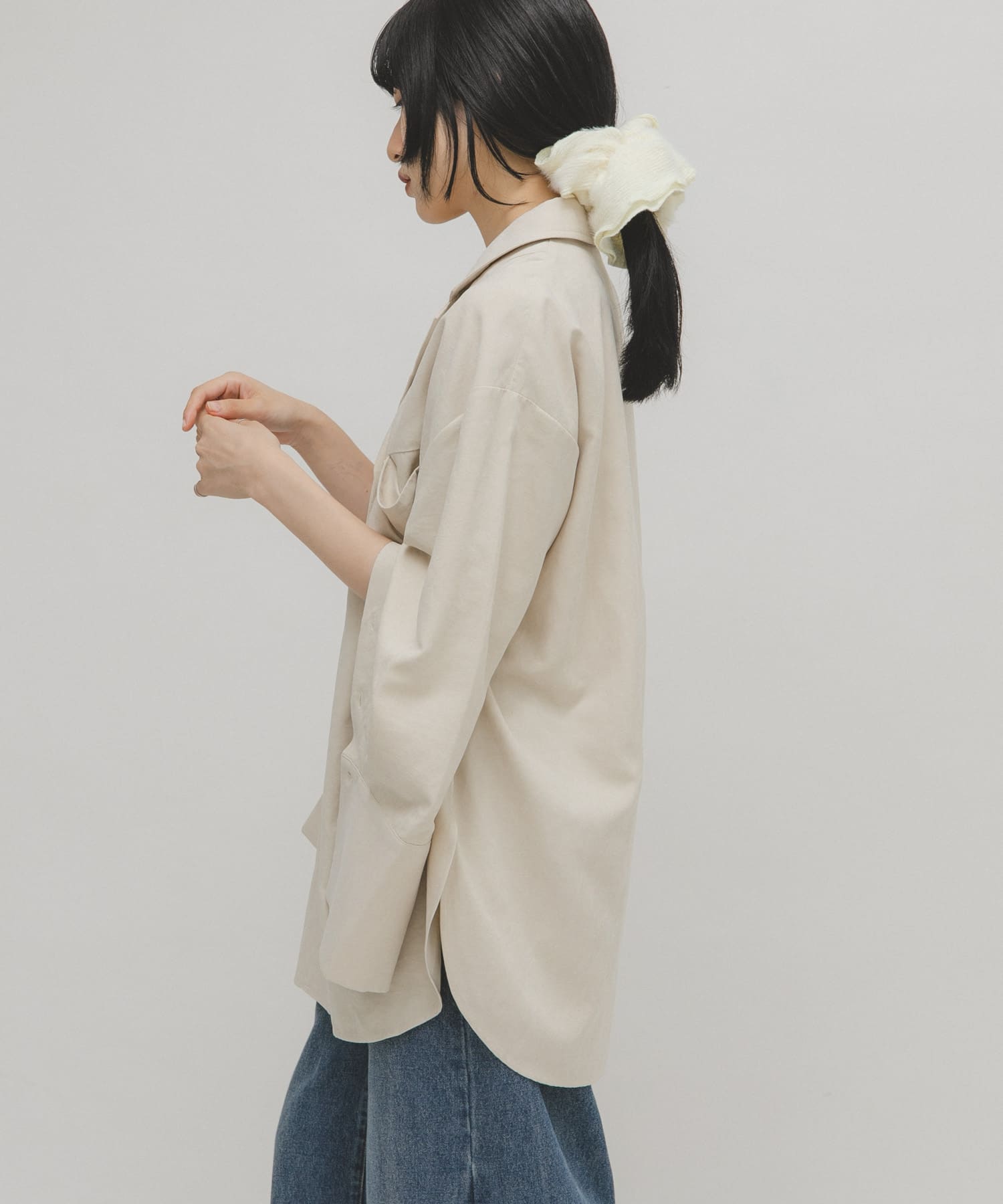身長：160cm サイズ：one