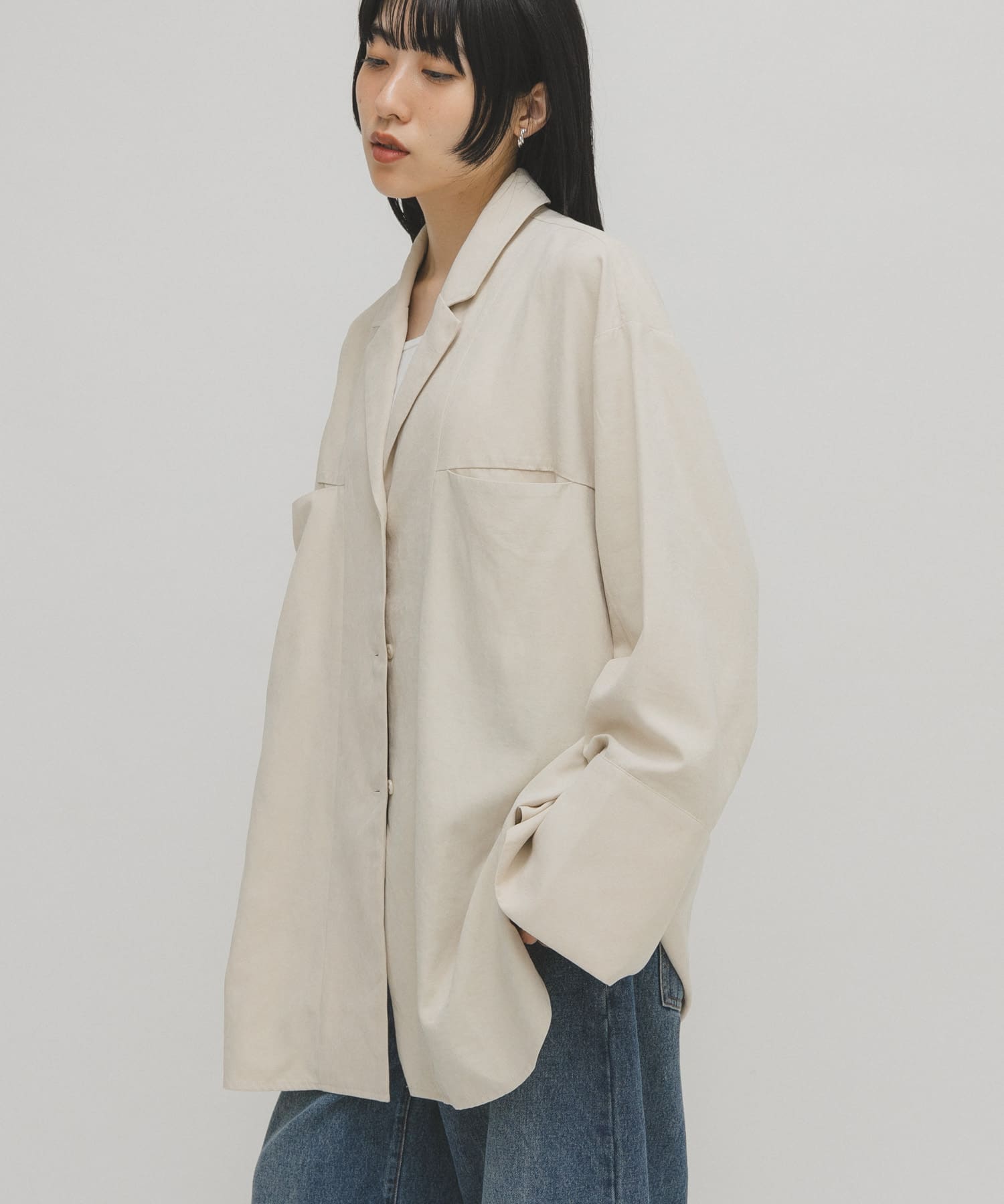 身長：160cm サイズ：one