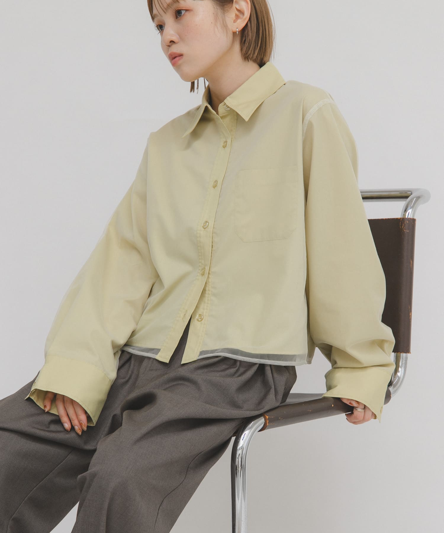 身長：153cm サイズ：one