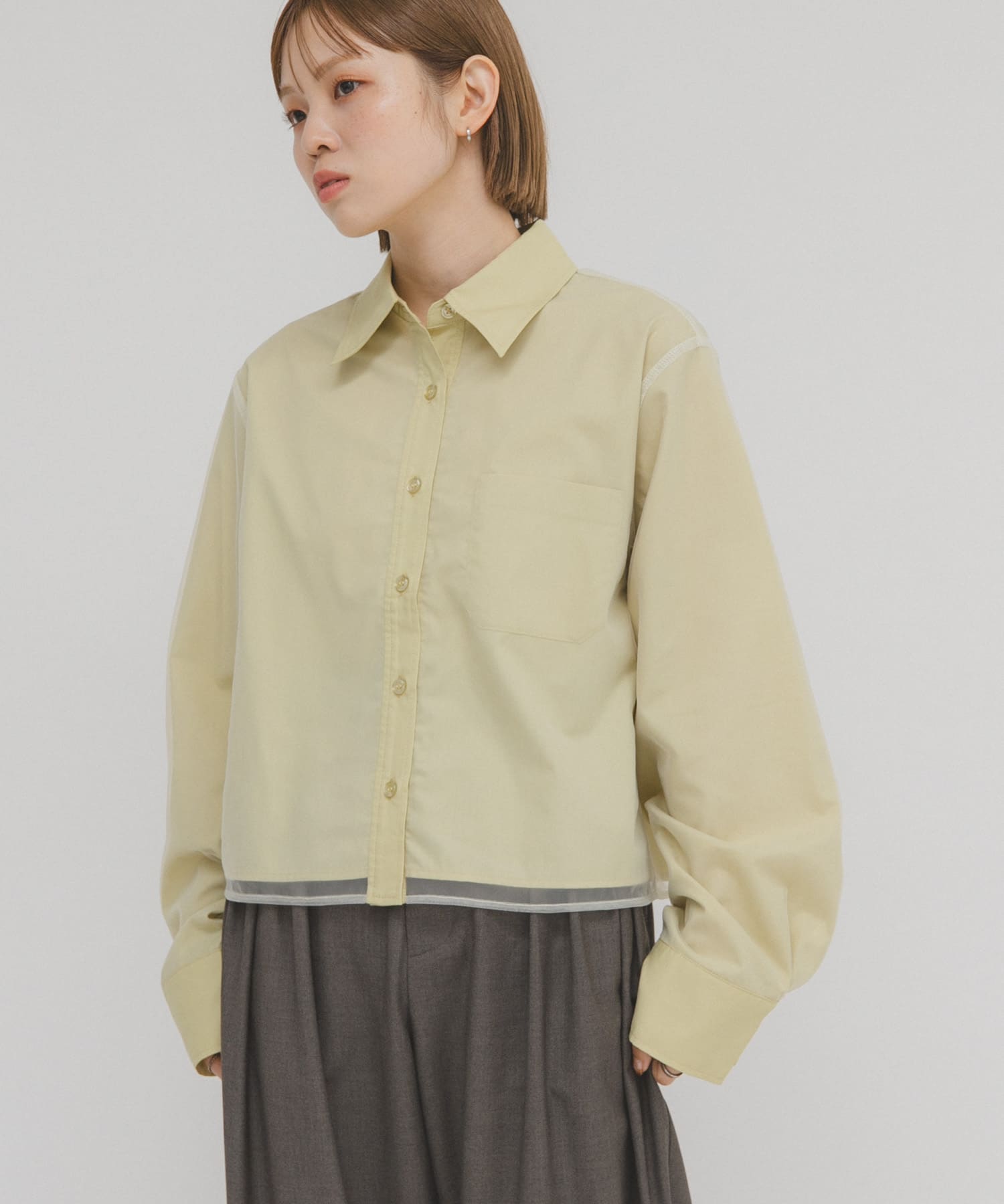 身長：153cm サイズ：one