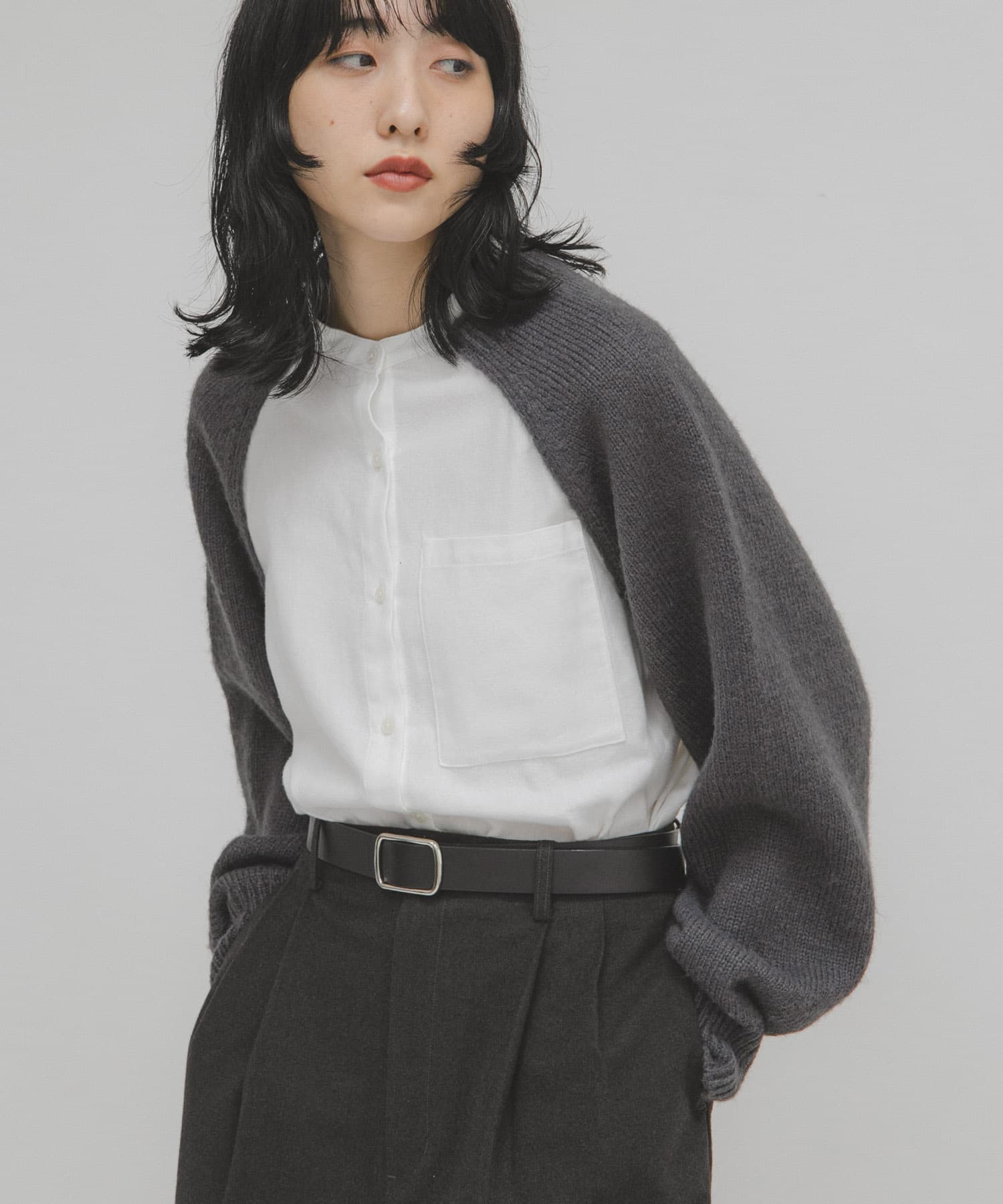 身長：160cm サイズ：one