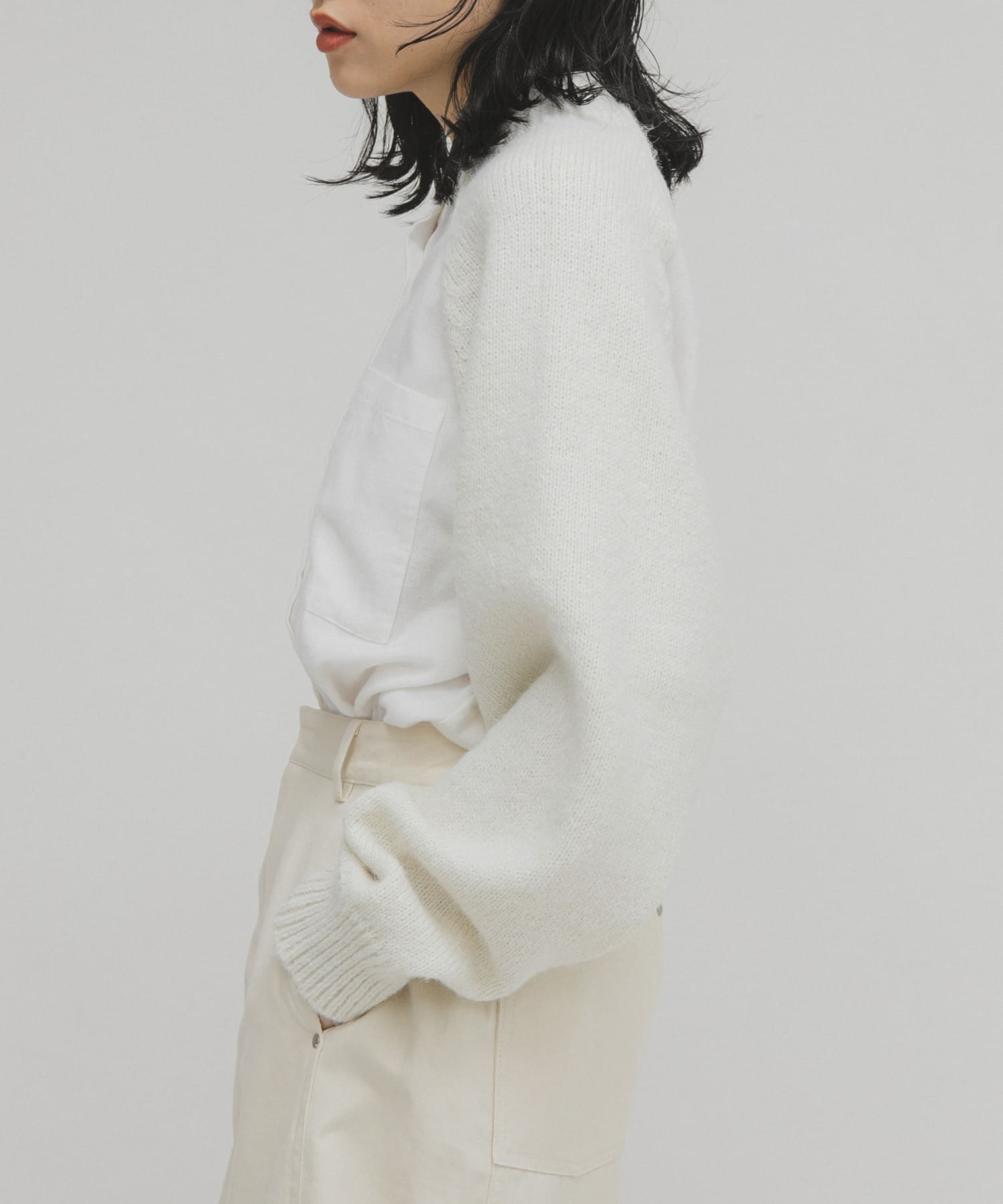 身長：160cm サイズ：one