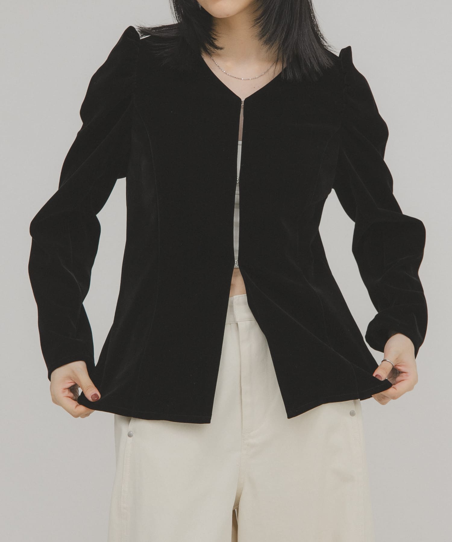 身長 : 160cm サイズ : one