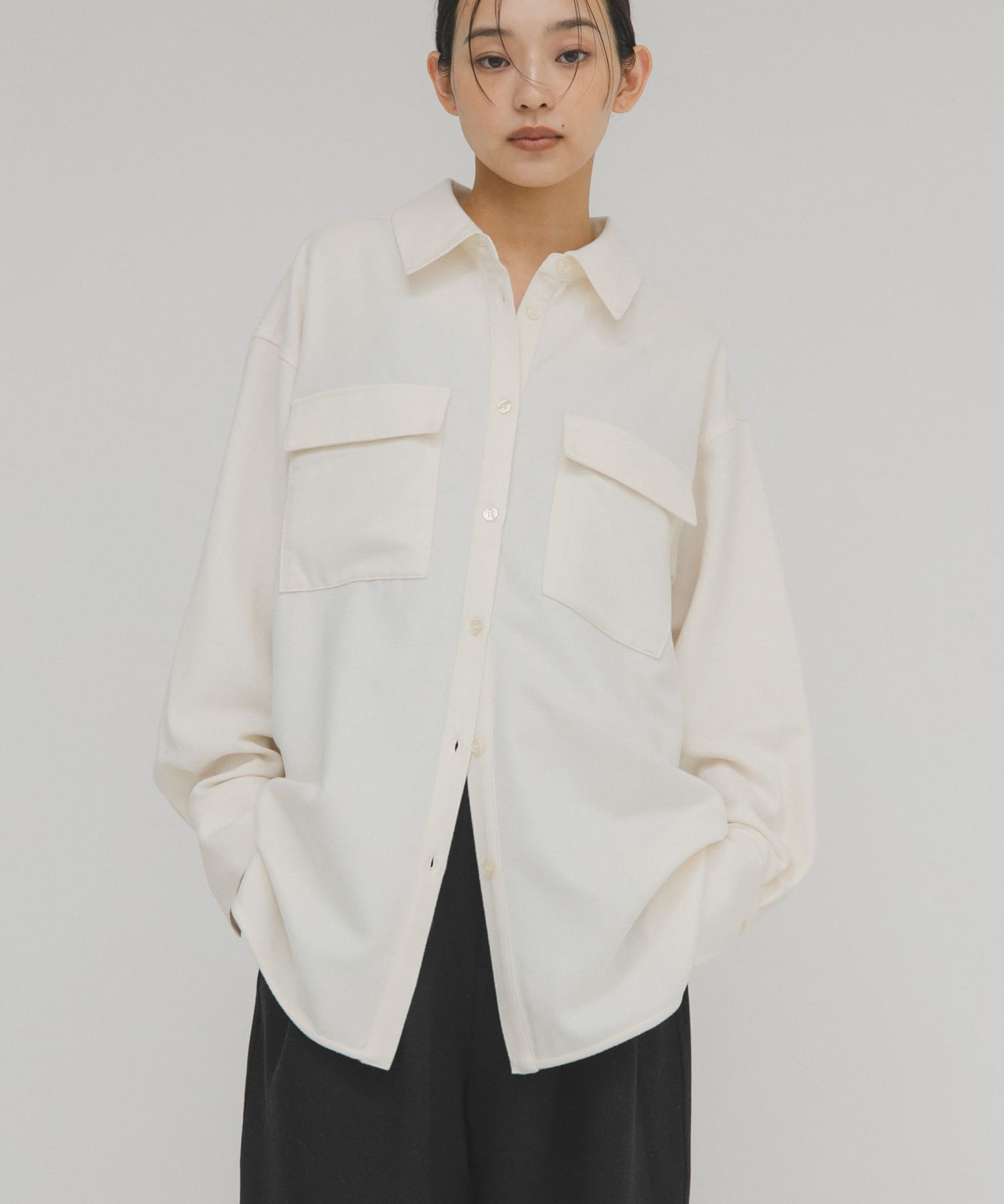 身長 : 163cm サイズ : one