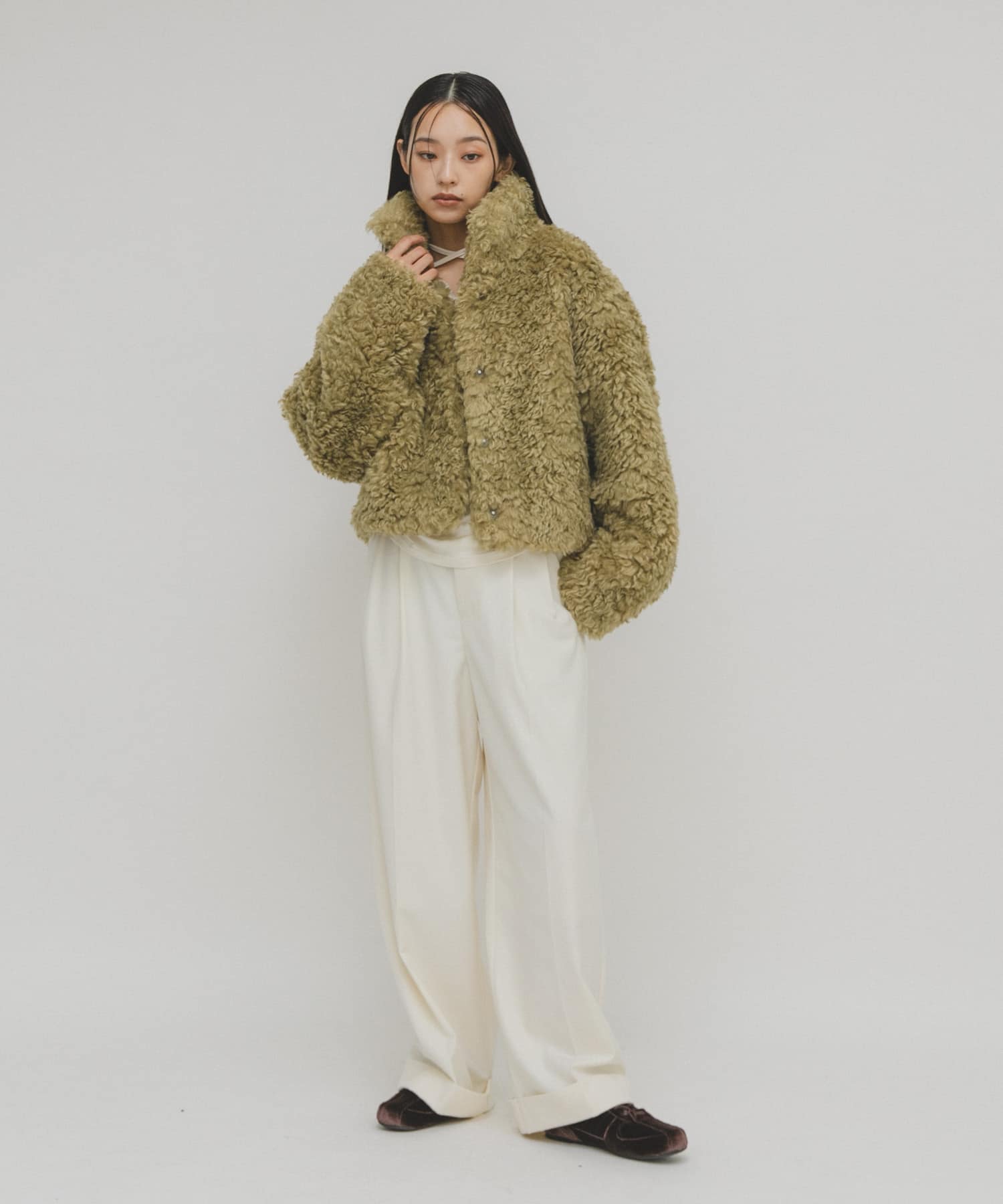 身長：160cm サイズ：one