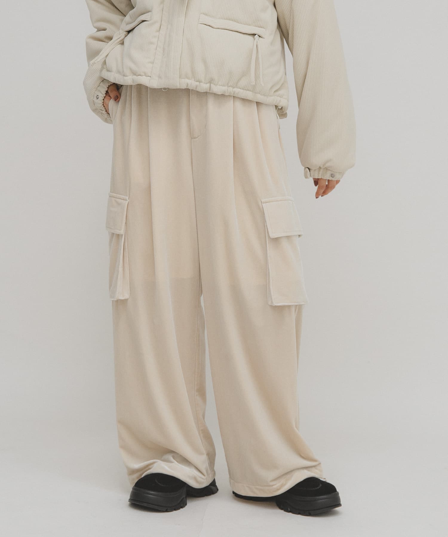 身長：160cm サイズ：one