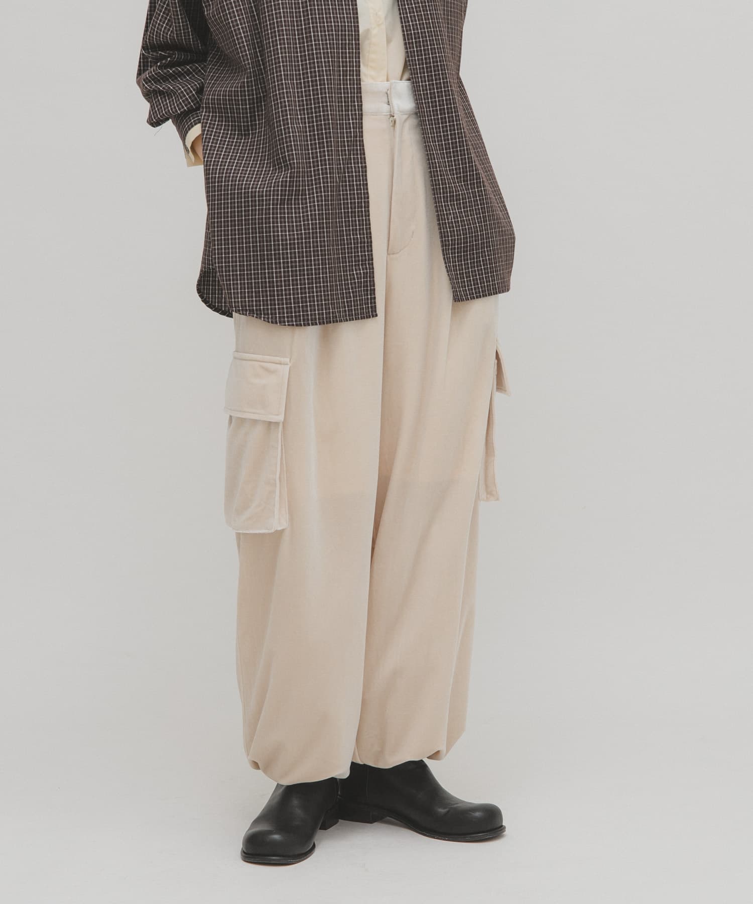 身長：160cm サイズ：one