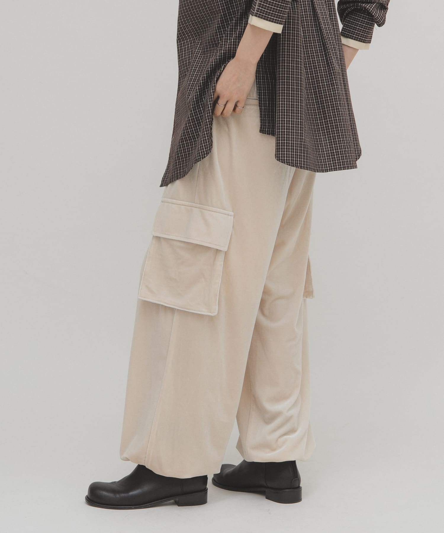 身長：160cm サイズ：one